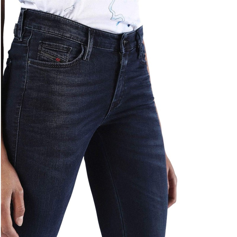 DIESEL DORIS NE 0842W Womens Denim Jeans Slim Fit Skinny Sweat Jogg Jeans Pants