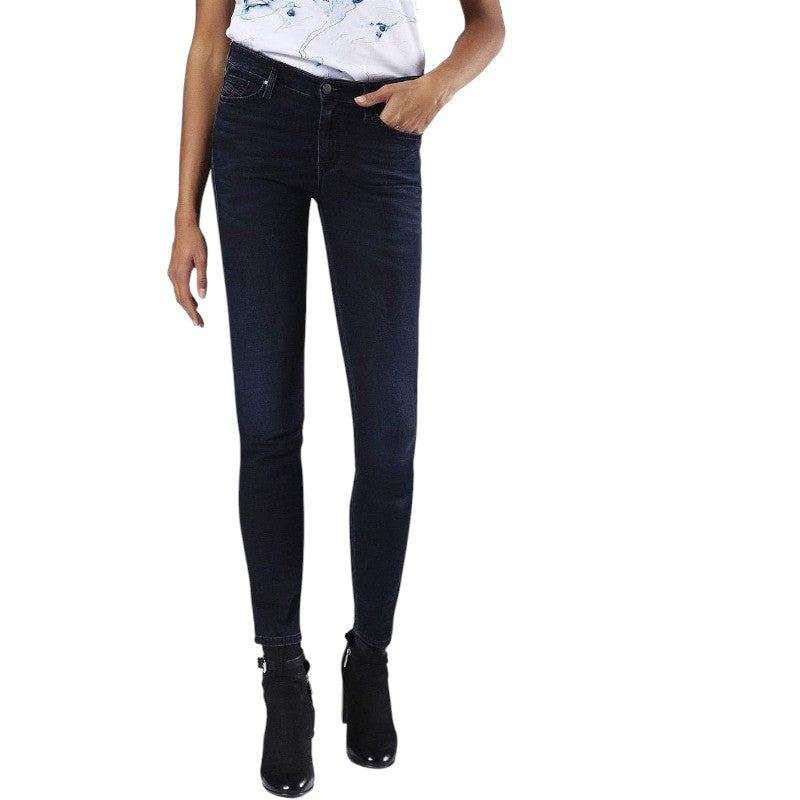 DIESEL DORIS NE 0842W Womens Denim Jeans Slim Fit Skinny Sweat Jogg Jeans Pants