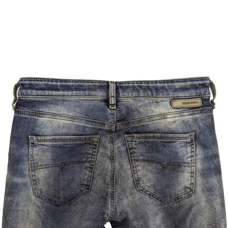 DIESEL DORIS NE 0669N Womens Denim Jeans Slim Fit Skinny Denim Jogg Sweatpants