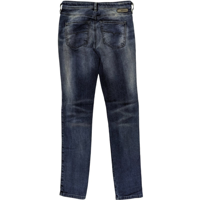 DIESEL DORIS NE 0669N Womens Denim Jeans Slim Fit Skinny Denim Jogg Sweatpants