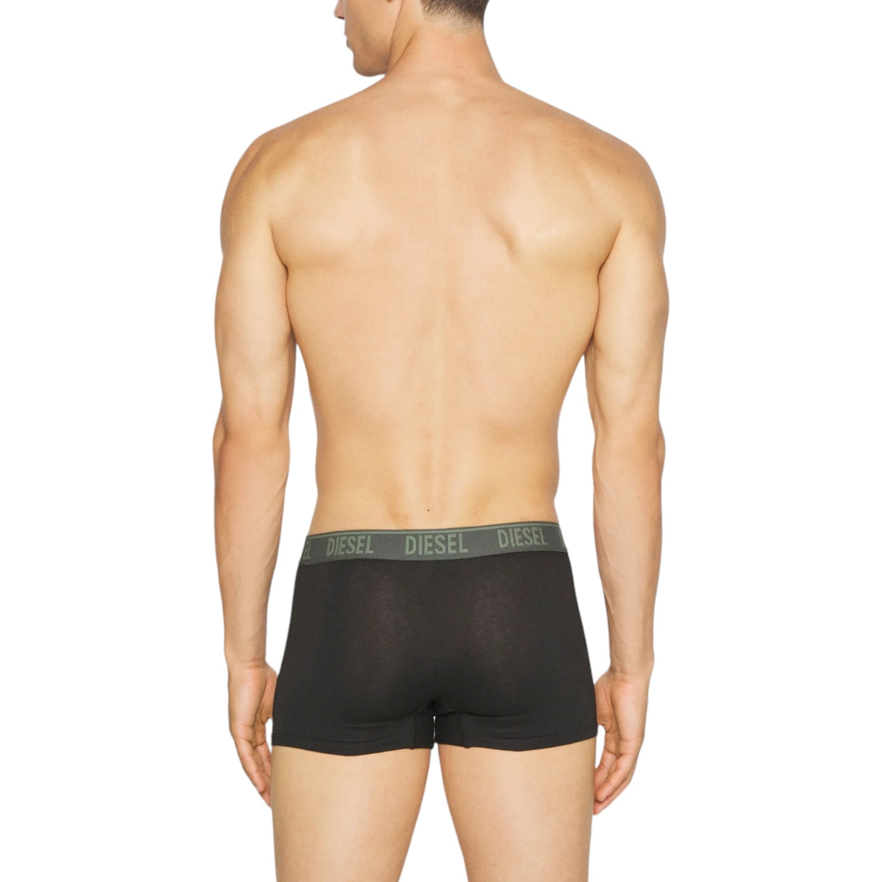 DIESEL DAMIEN E4869 Mens Trunks Camouflage 3 Pack RG Stretch Cotton Boxer Shorts