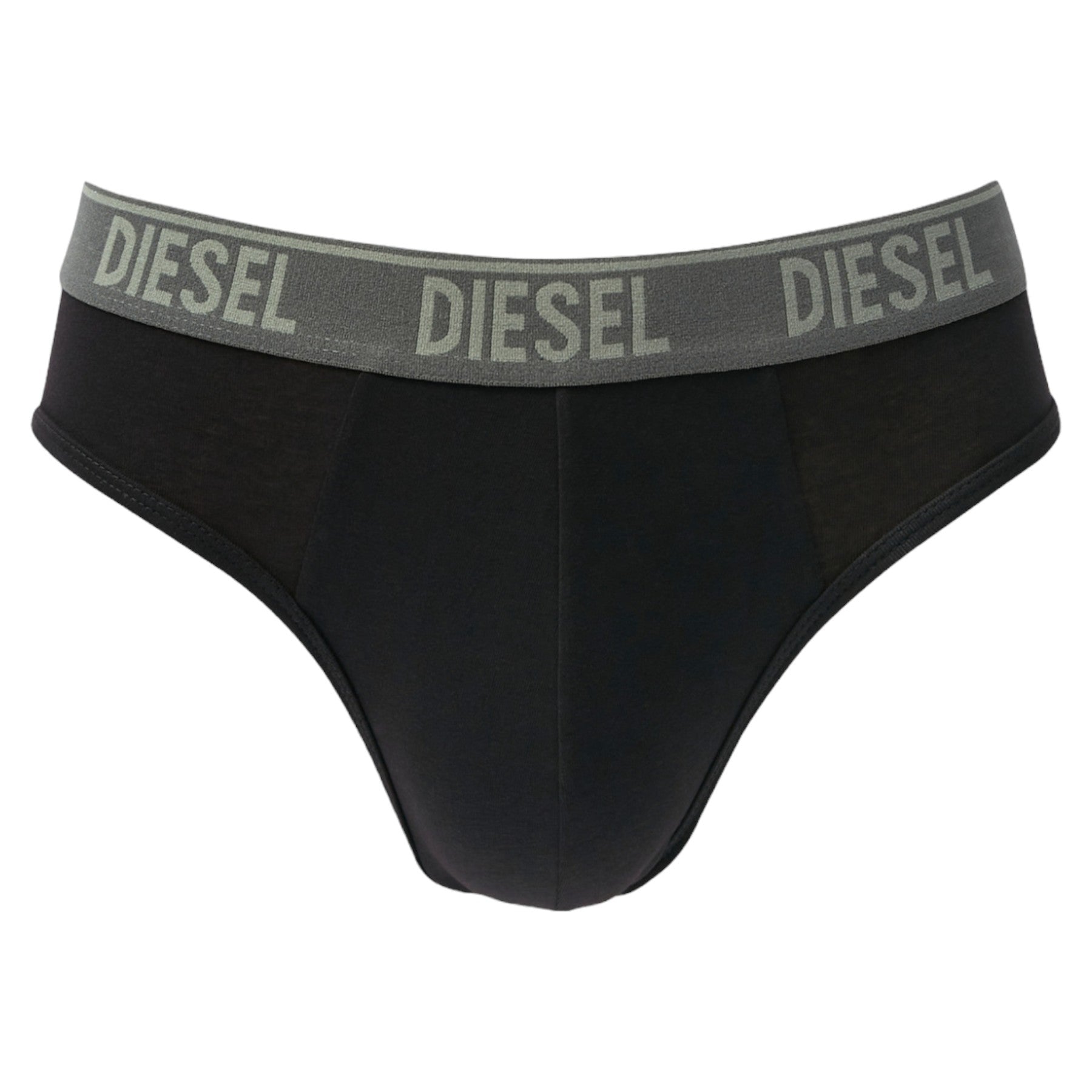 DIESEL DAMIEN E4869 Mens Briefs 3 Pack Camouflage Black RG Stretch Cotton Briefs