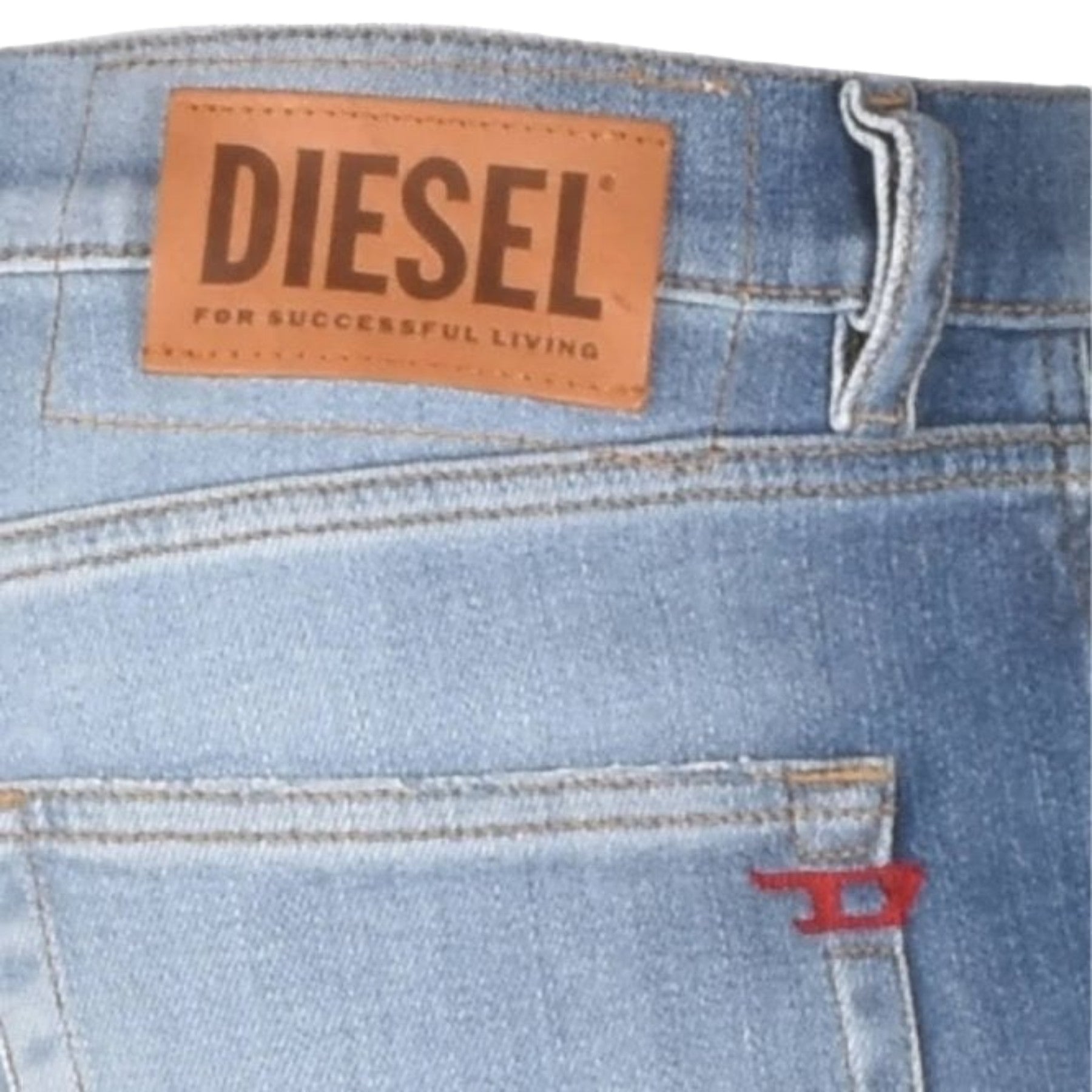 DIESEL D Strukt 009N Mens Jeans Slim Fit Stretched Cotton Jeans Tapered Leg L30