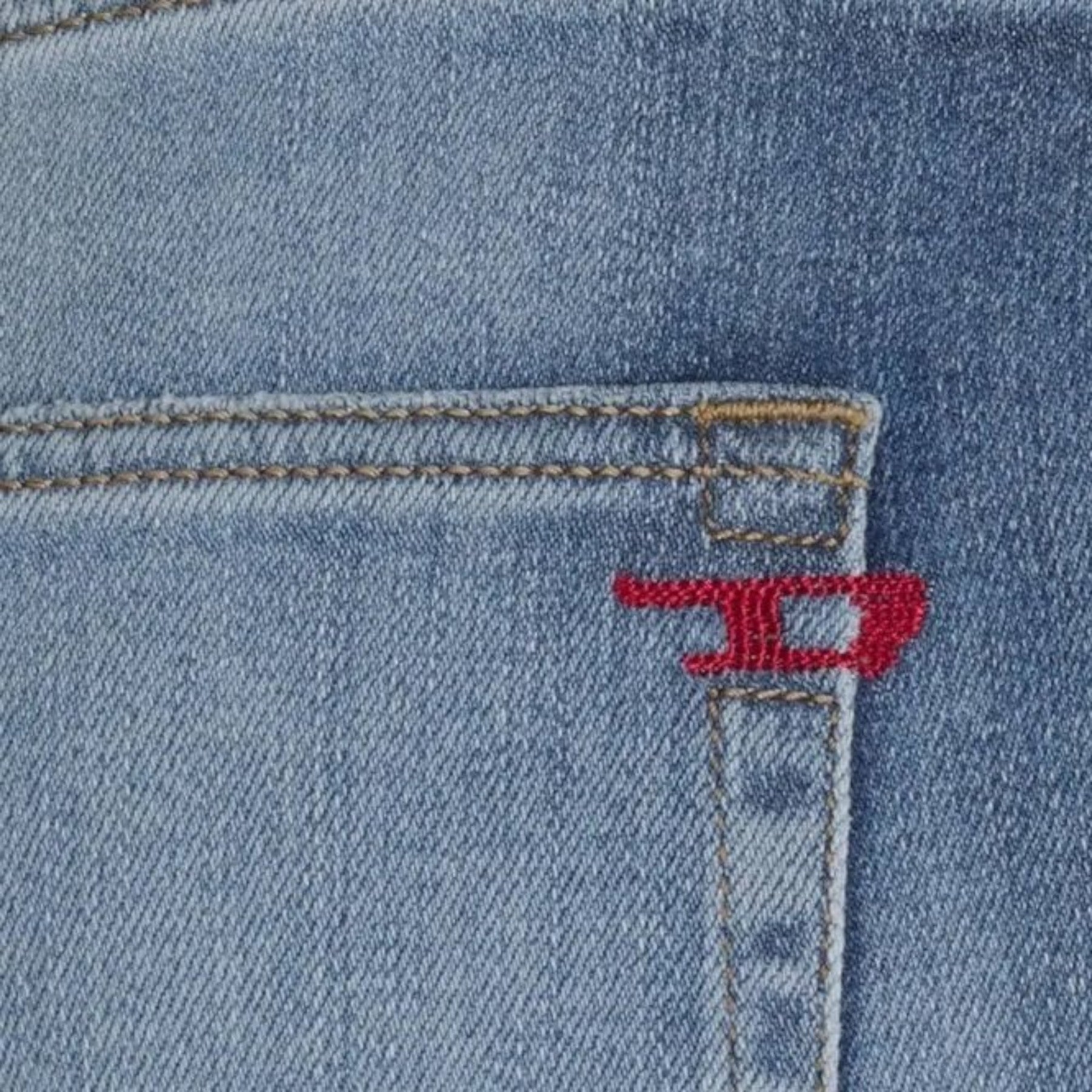 DIESEL D Strukt 009N Mens Jeans Slim Fit Stretched Cotton Pants Tapered Leg