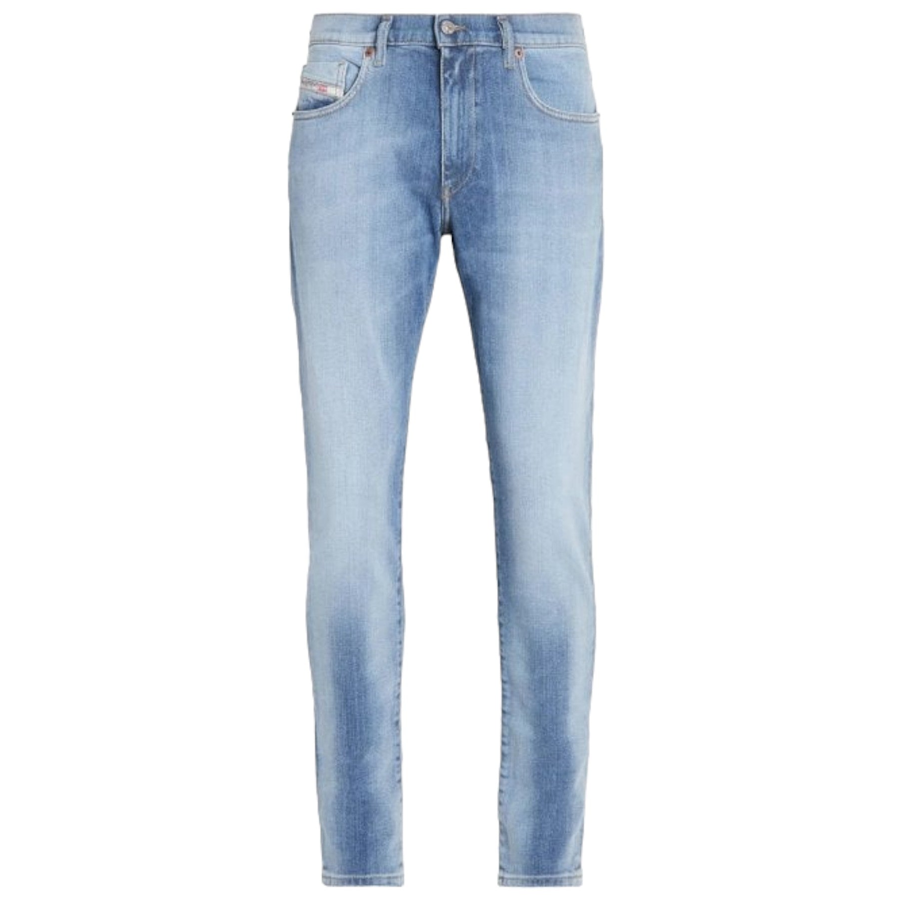 DIESEL D Strukt 009N Mens Jeans Slim Fit Stretched Cotton Pants Tapered Leg