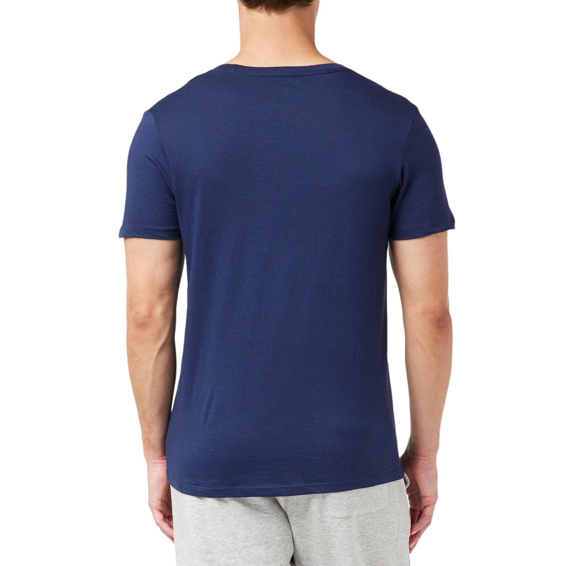 DIESEL UMTEE E4305 Mens T Shirts Regular Fit 2x Pack V Neck Cotton Gym Basic Tee