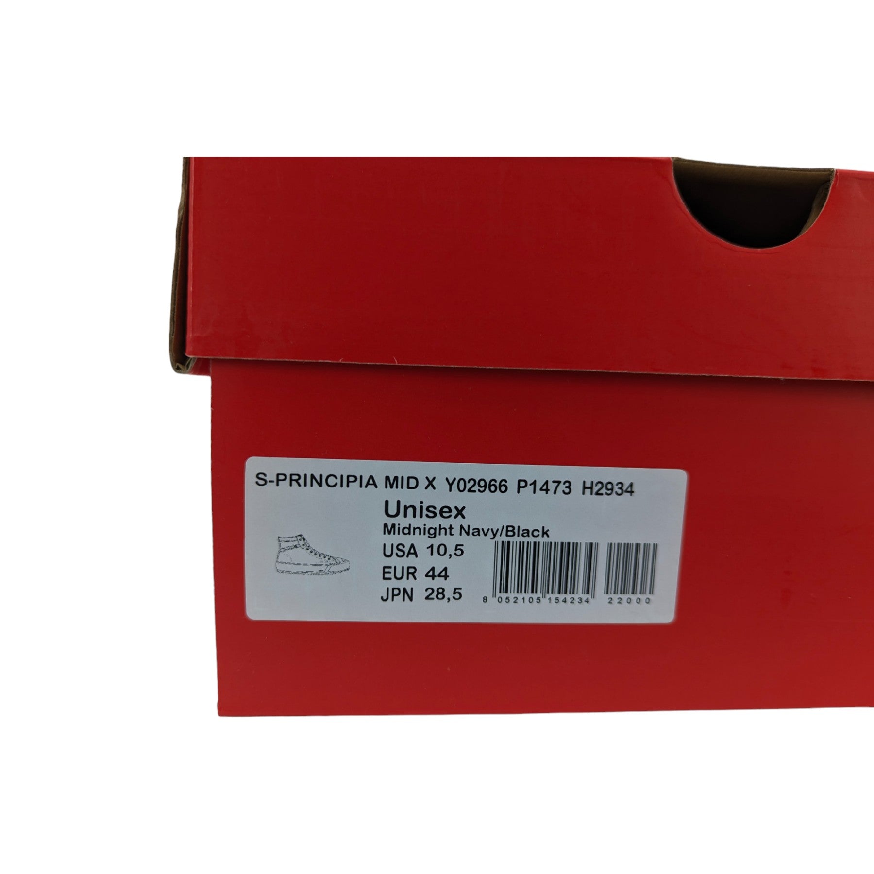 Diesel S-Principia Mid X Mens Canvas Shoes High Top Lifestyle Denim Sneaker Blue