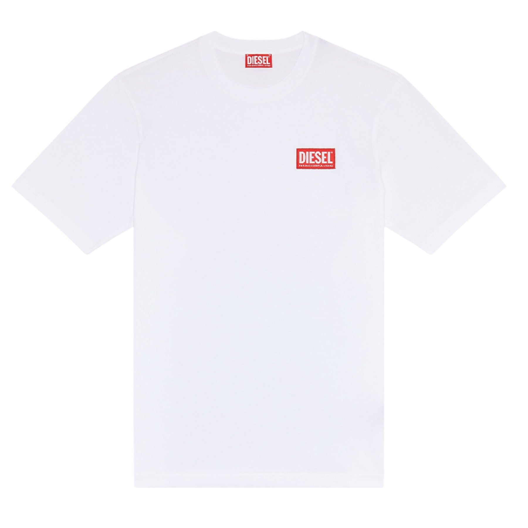 DIESEL Mens T Shirts Short Sleeve T Just Nlabel Crew Neck Soft Cotton Summer Tee