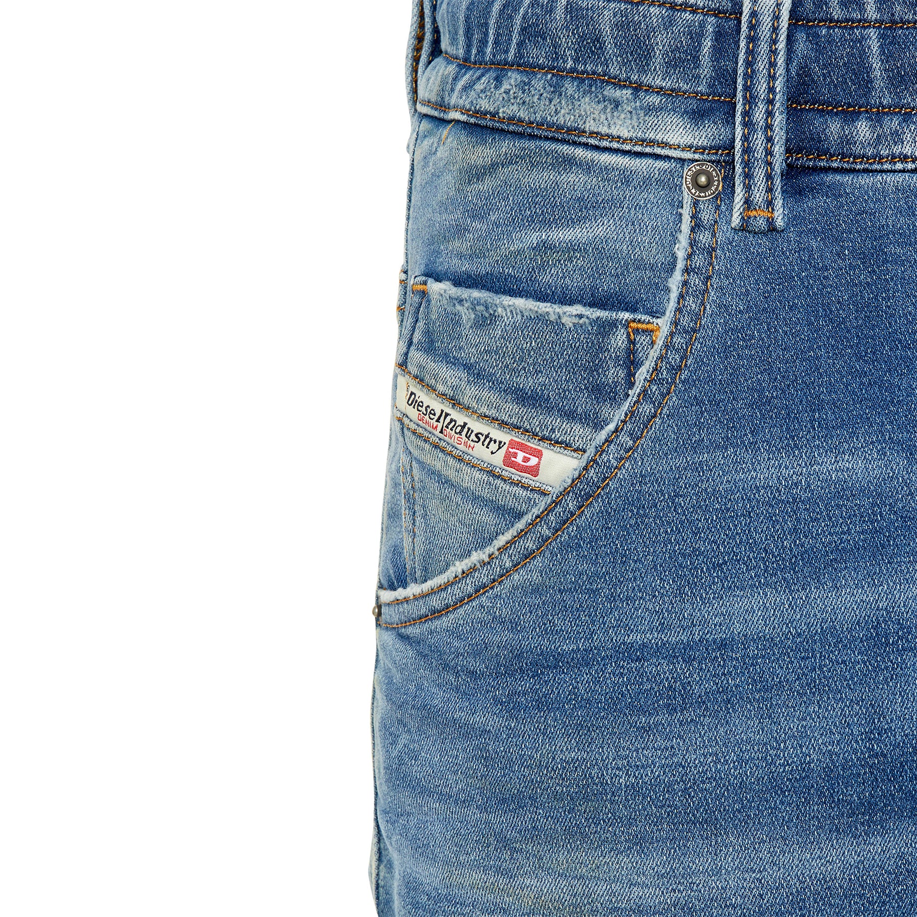 Diesel D-Krooshort-Z-T Mens Denim Shorts Stretch Jogg Jeans Summer Beachwear W32