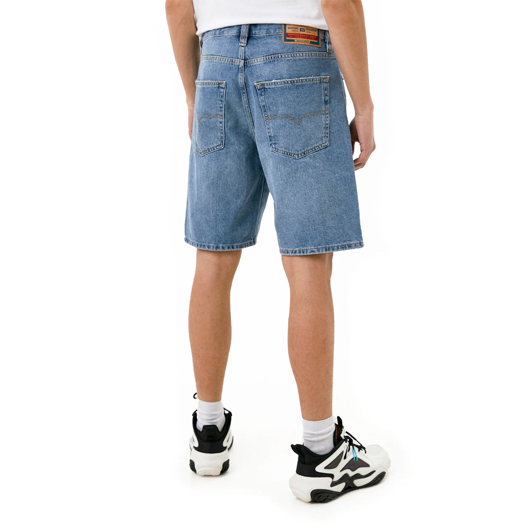 Diesel Regular-Short Mens Denim Shorts Casual Summer Beachwear Jeans Shorts NEW