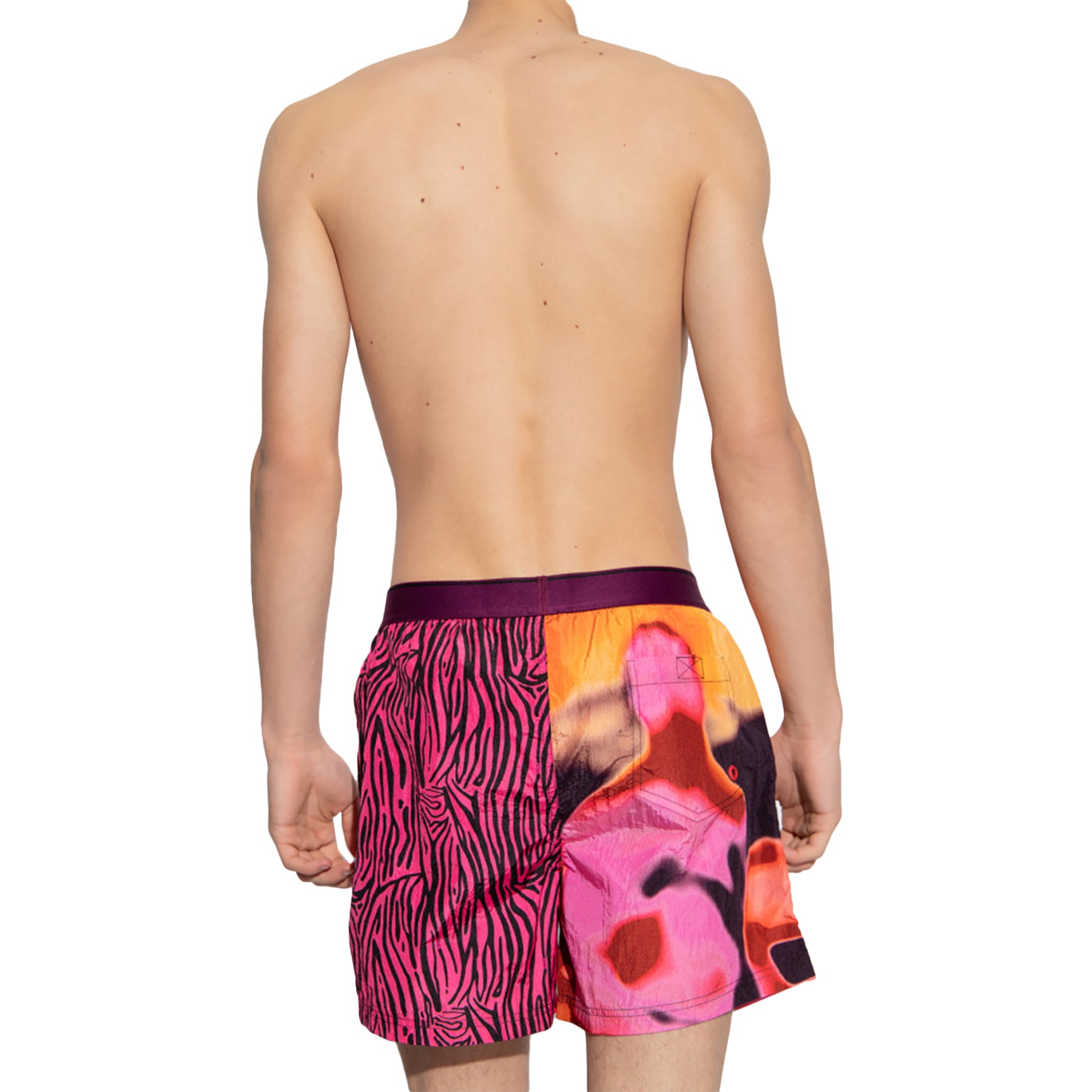 Diesel BMBX-NICO-EL Mens Swimming Shorts Quick Dry Summer Beach Swim Board Short