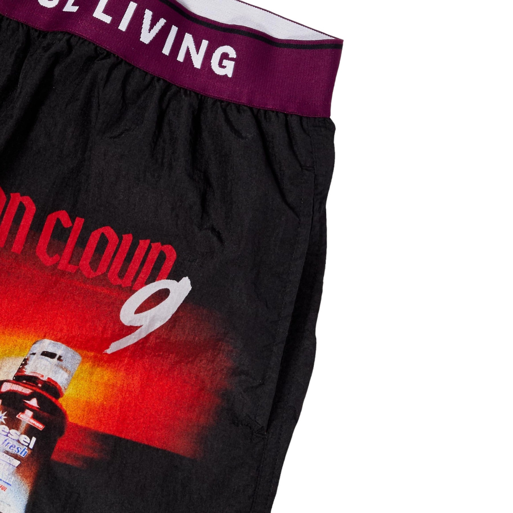 Diesel BMBX-NICO-EL Mens Swimming Shorts Quick Dry Summer Beach Swim Board Short