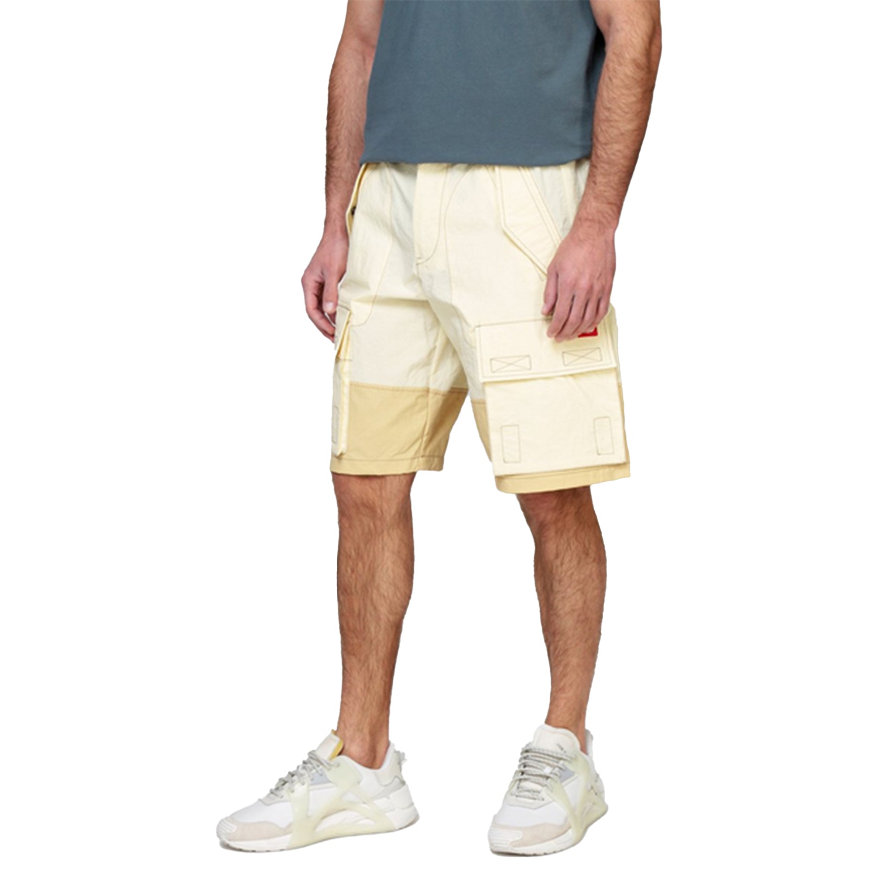 Diesel P-Glary-Short Mens Cargo Shorts Panelled Multi Pocket Summer Casual Pants