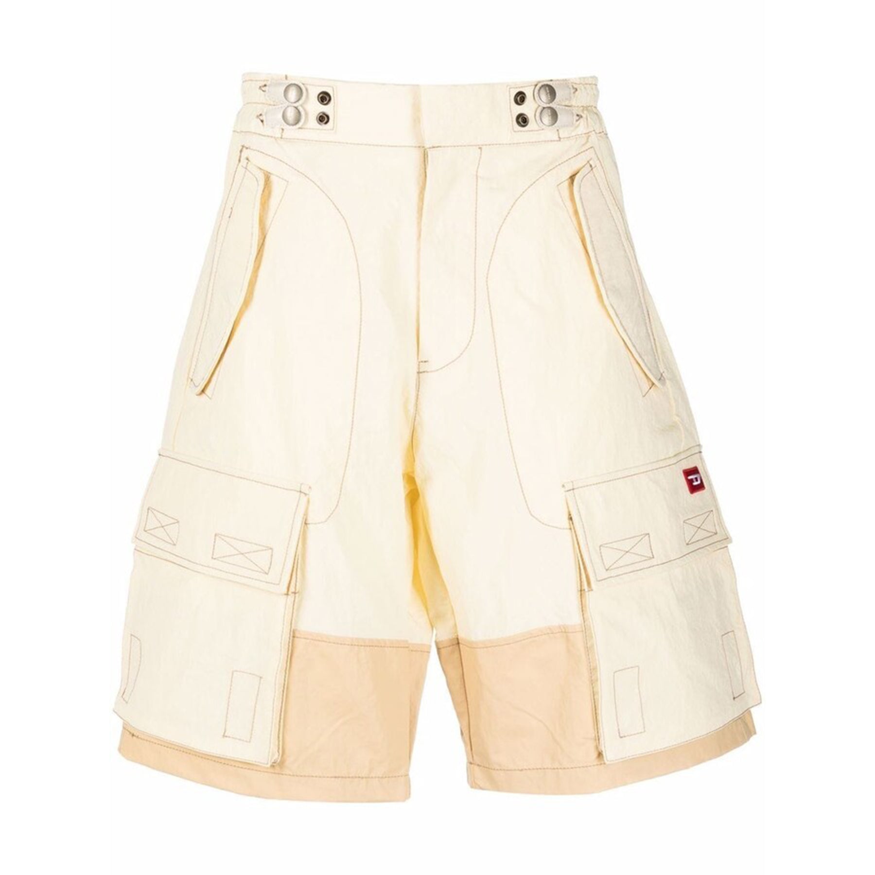 Diesel P-Glary-Short Mens Cargo Shorts Panelled Multi Pocket Summer Casual Pants