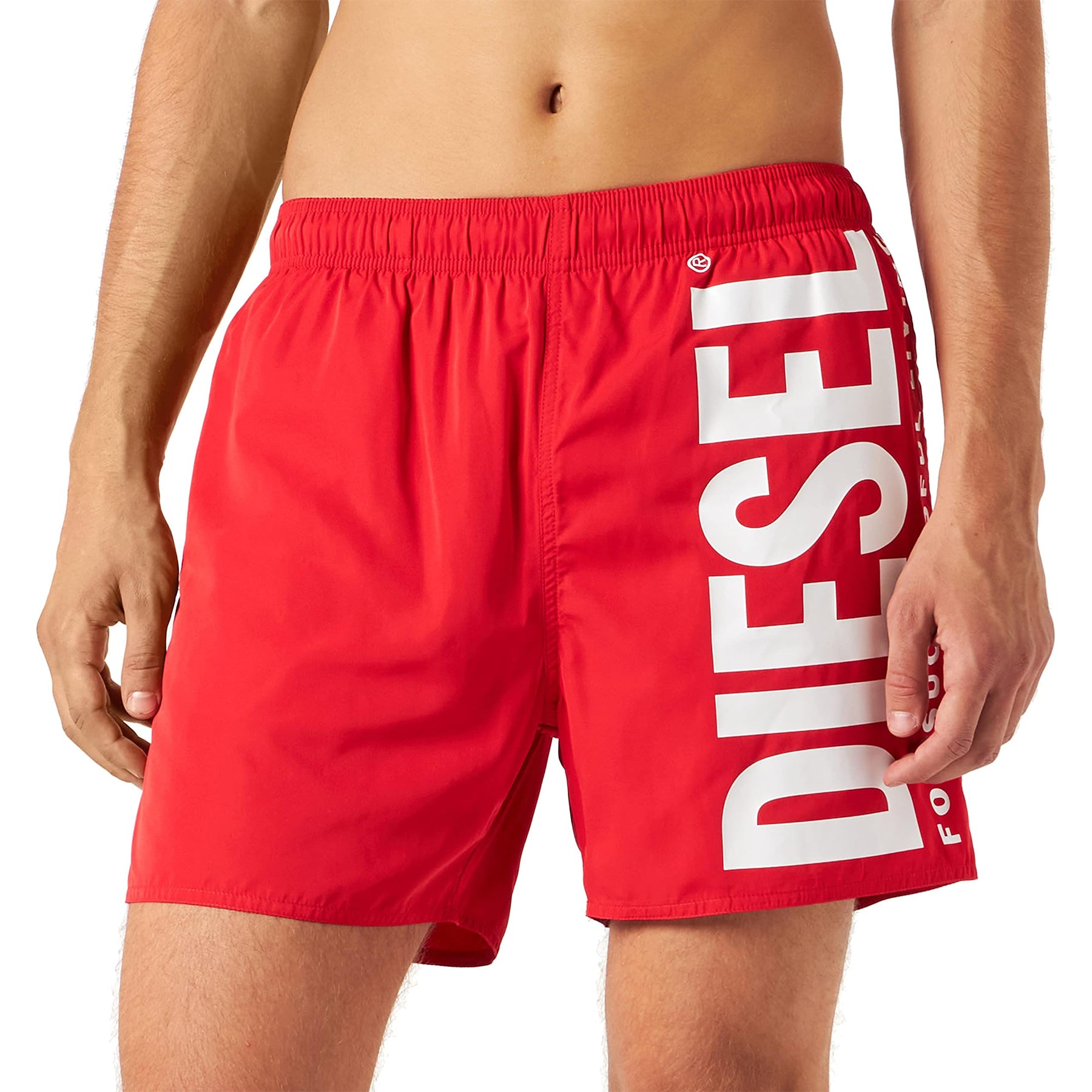 Diesel BMBX-WAVE-WF Mens Swimming Shorts Quick Dry Summer Beach Swim Board Short