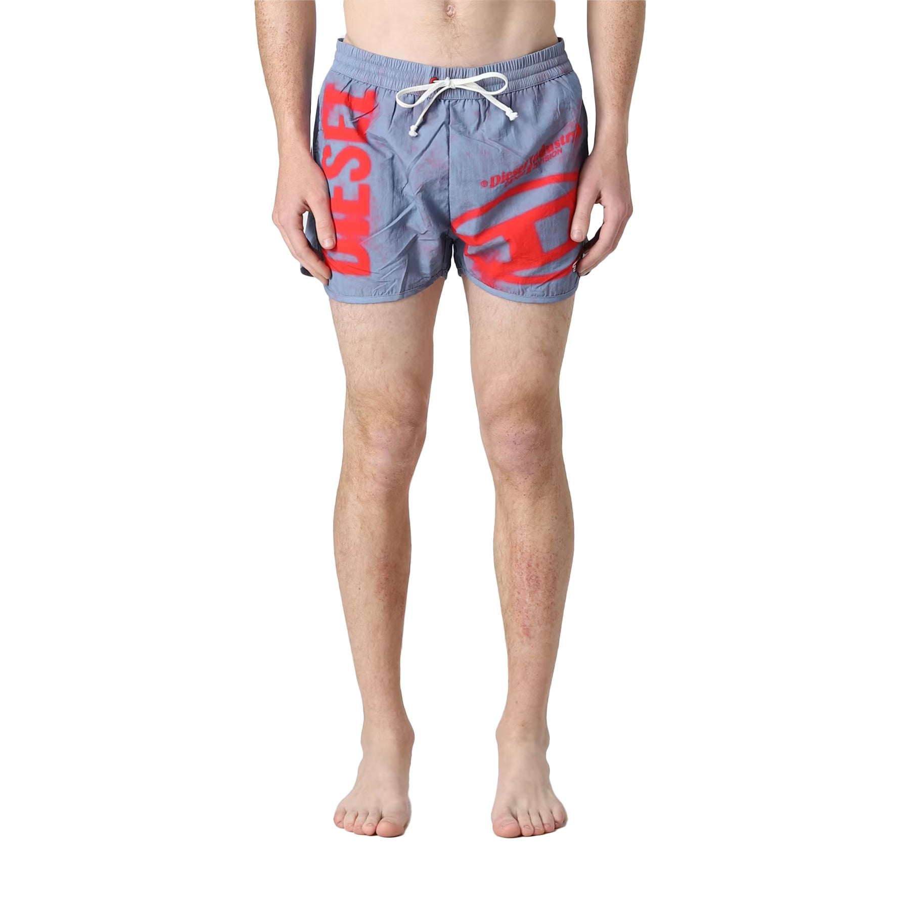 Diesel BMBX-Jesper Mens Swimming Shorts Quick Dry Summer Beach Wear Boxer Shorts