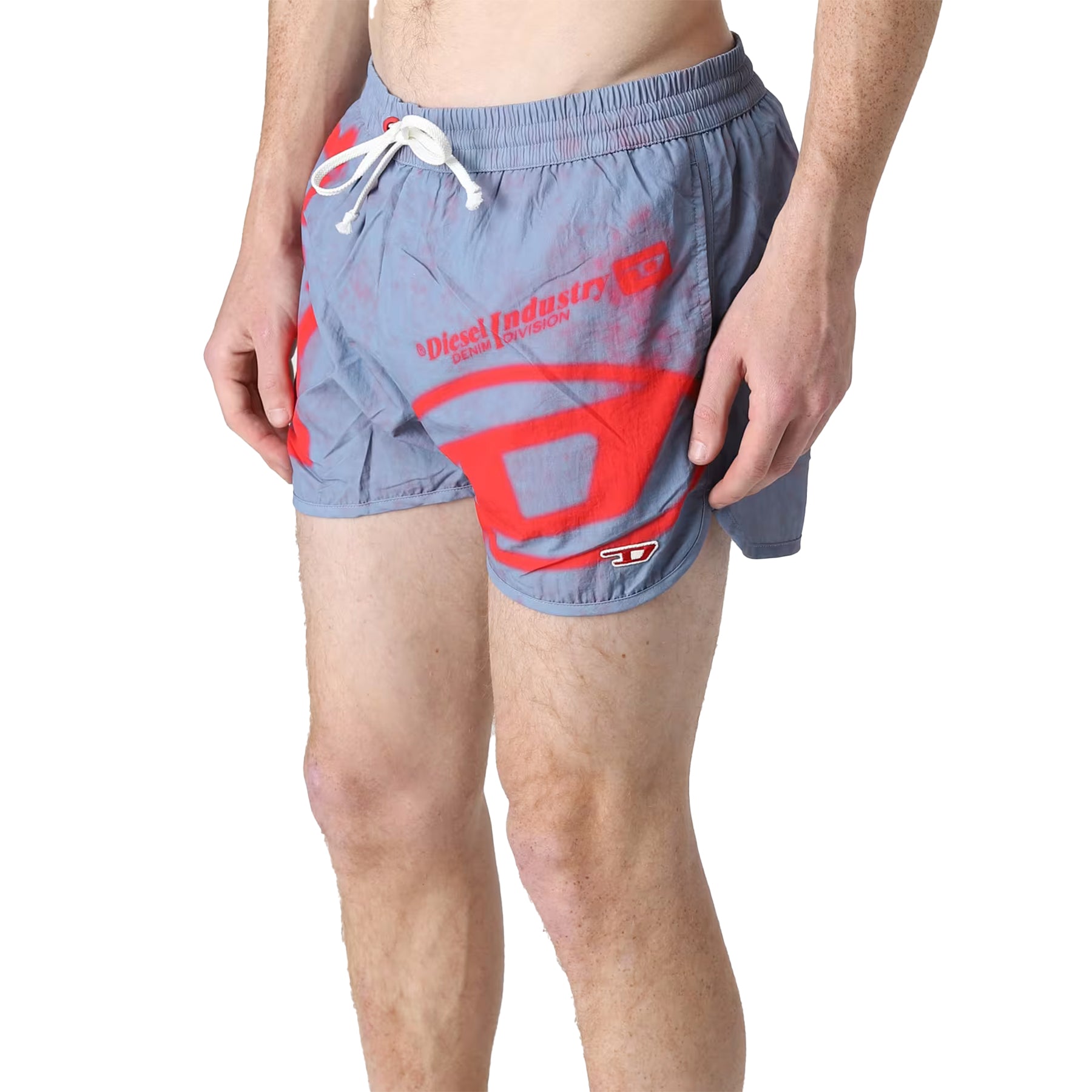 Diesel BMBX-Jesper Mens Swimming Shorts Quick Dry Summer Beach Wear Boxer Shorts