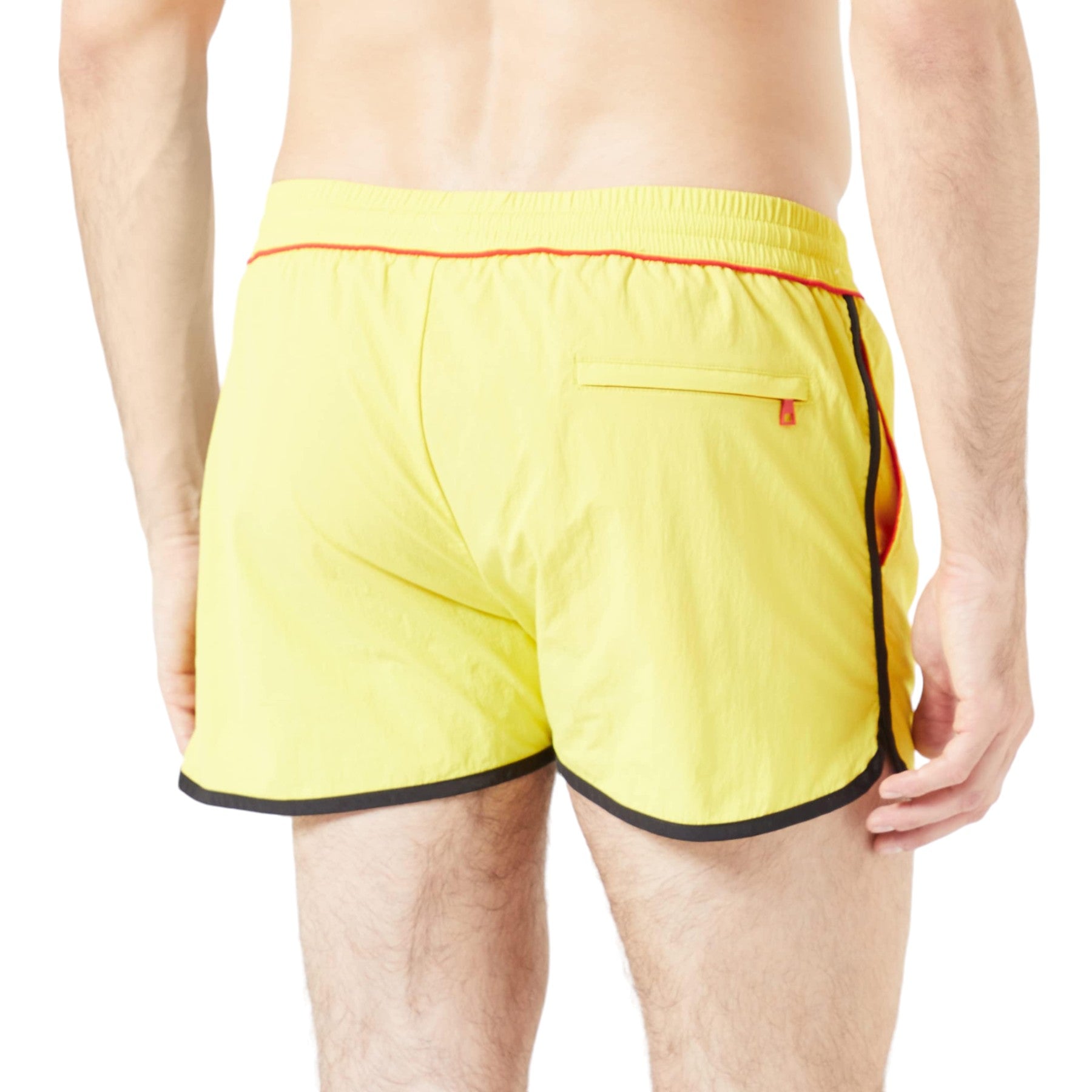 Diesel Mens Swim Shorts BMBX-JESPER Beachwear Contrast Summer Shorts Yellow New