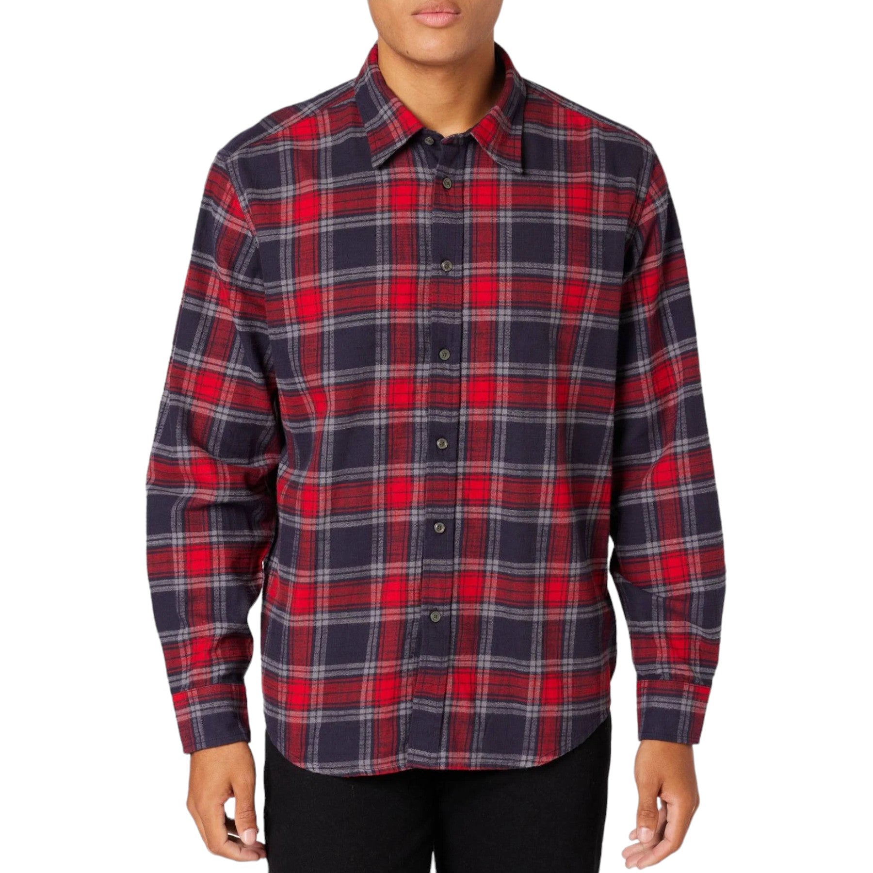 DIESEL S UMBE CHECK NW Mens Shirt Long Sleeve Check Pattern Casual Summer Top