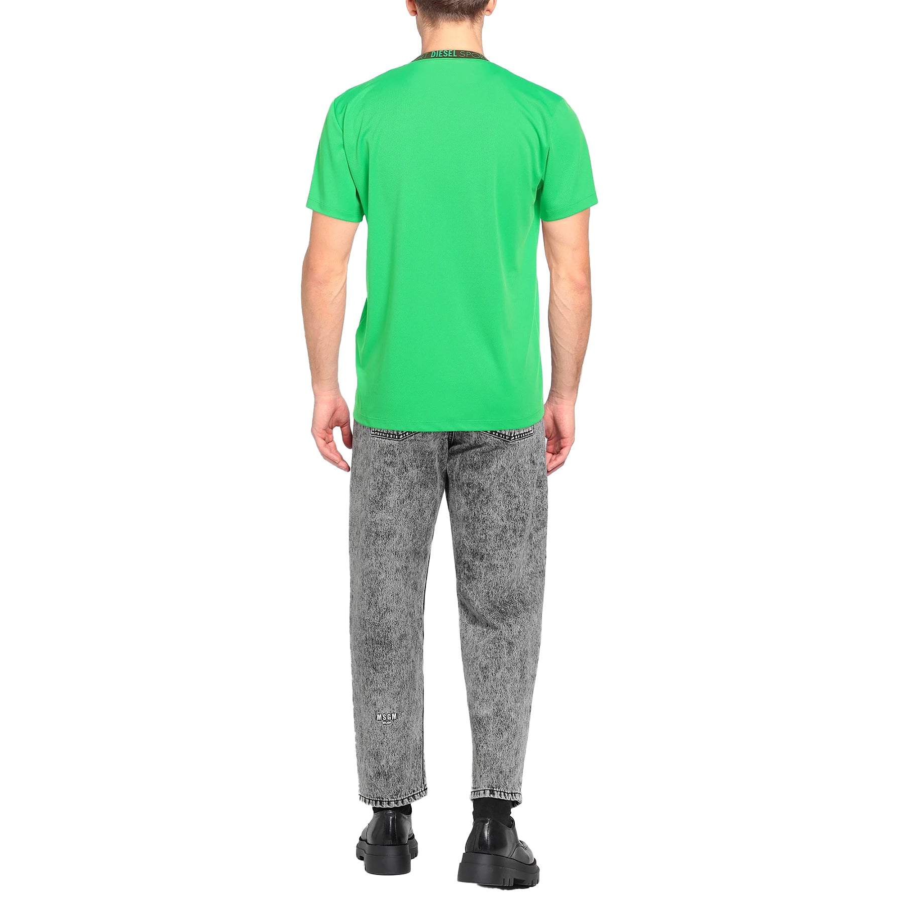 DIESEL Amtee Alix Mens T Shirts Short Sleeved Quick Dry Casual Summer Sports Tee