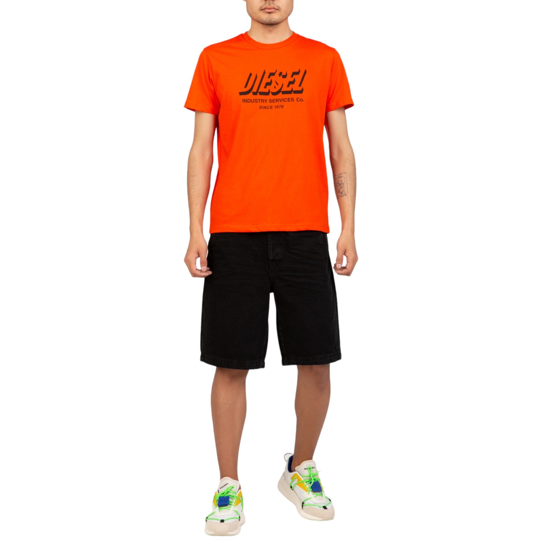 DIESEL T DIEGOS A5 Mens T Shirts Crew Neck Short Sleeve Casual Summer Cotton Tee