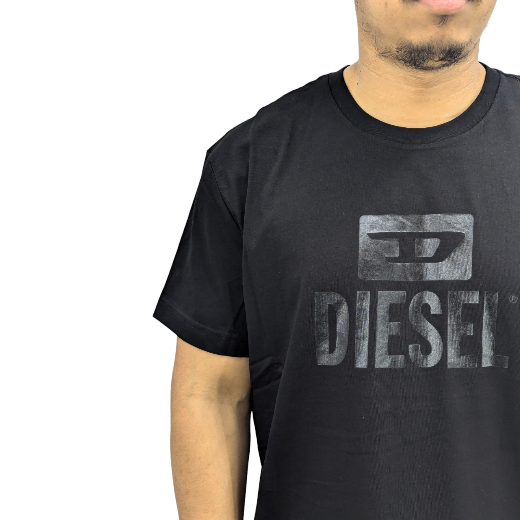 DIESEL T DIEGO TONE ON TONE Mens T Shirts Short Sleeve Casual Cotton Summer Tee