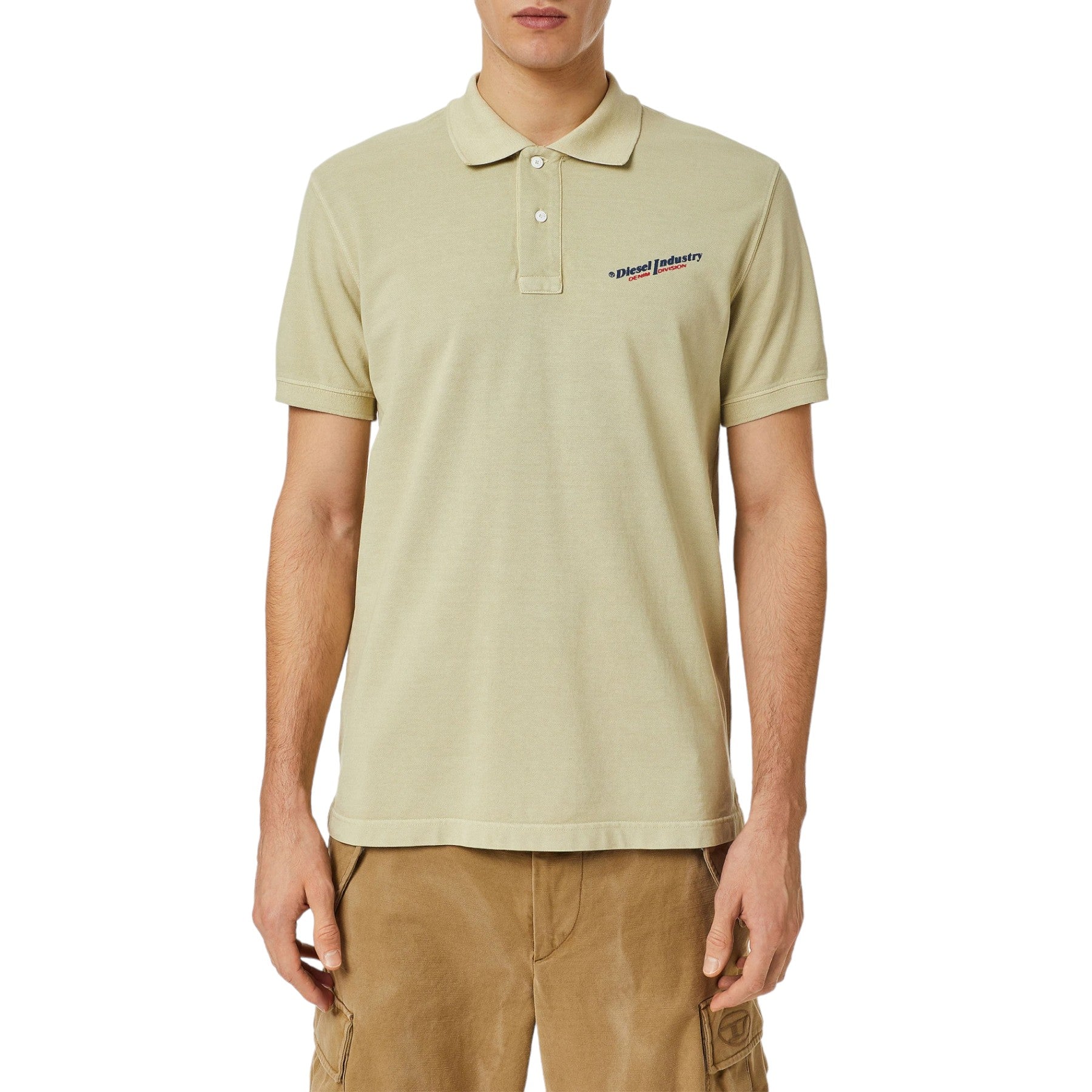 DIESEL T-SMITH Mens Polo Shirt Short Sleeve Casual Summer Golf Soft Cotton Tee