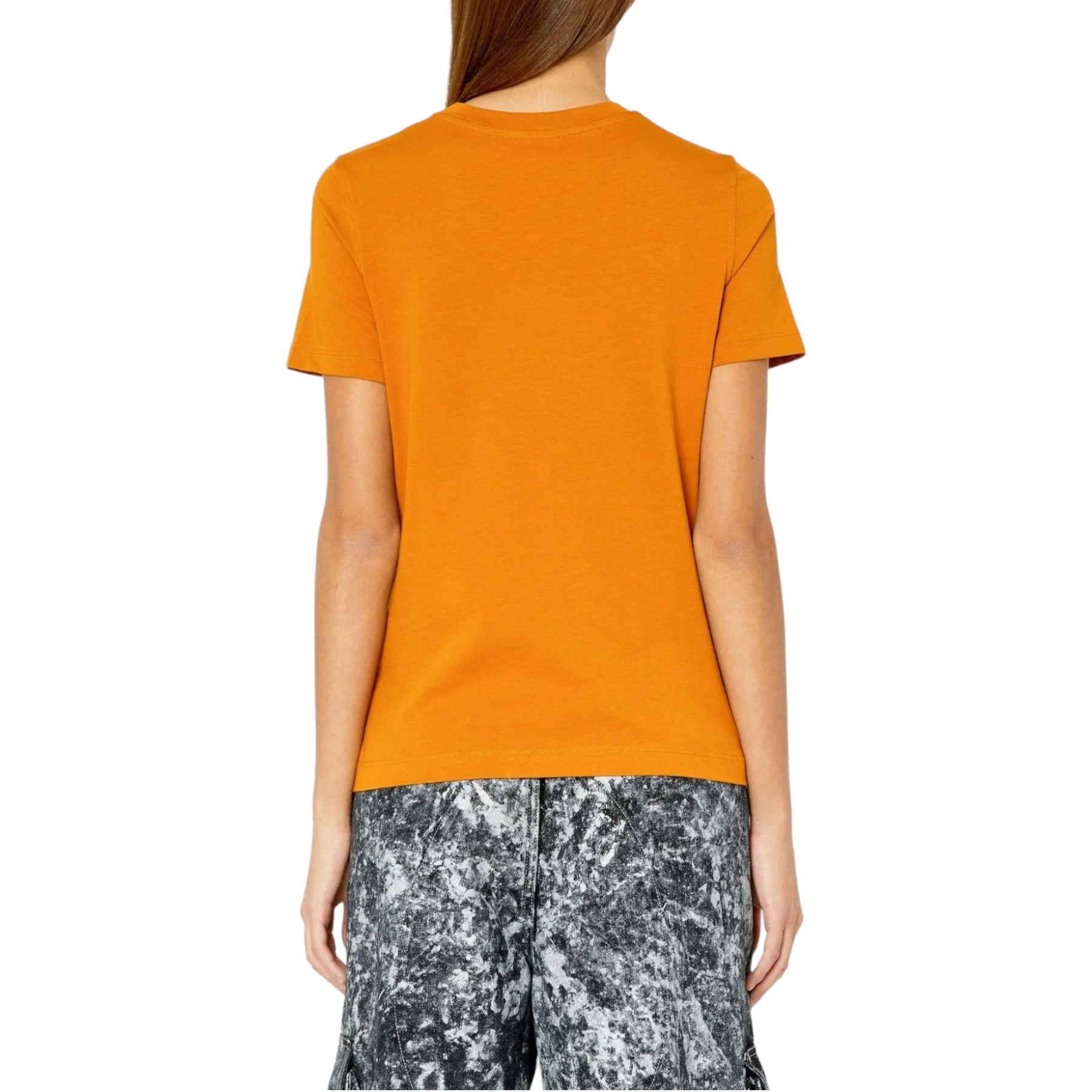 DIESEL T REG Womens Graphic T Shirt Crew Neck Short Sleeve Casual Summer Tee New