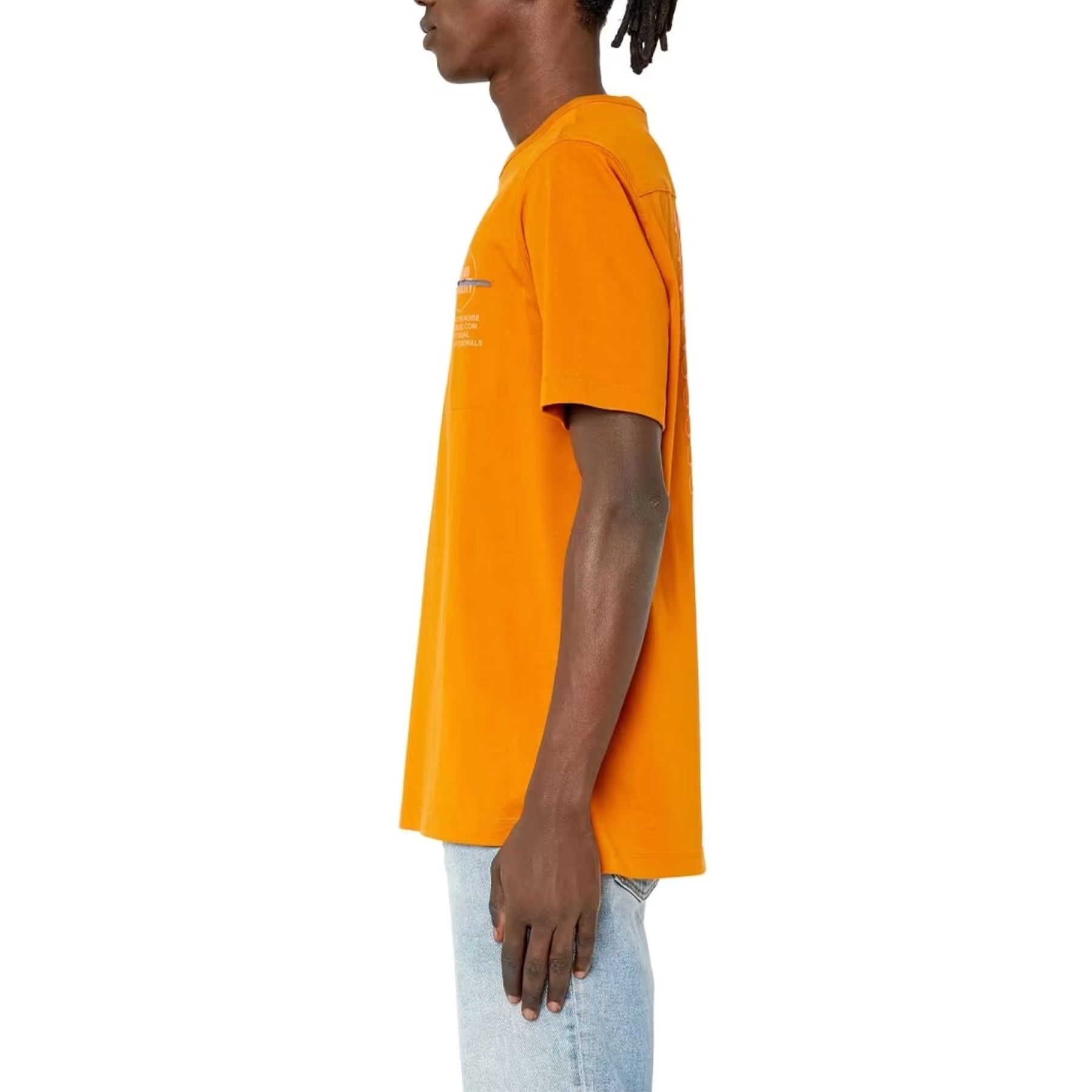 DIESEL T POUCH Mens T Shirts Crew Neck Short Sleeve Casual Summer Cotton Tee XL