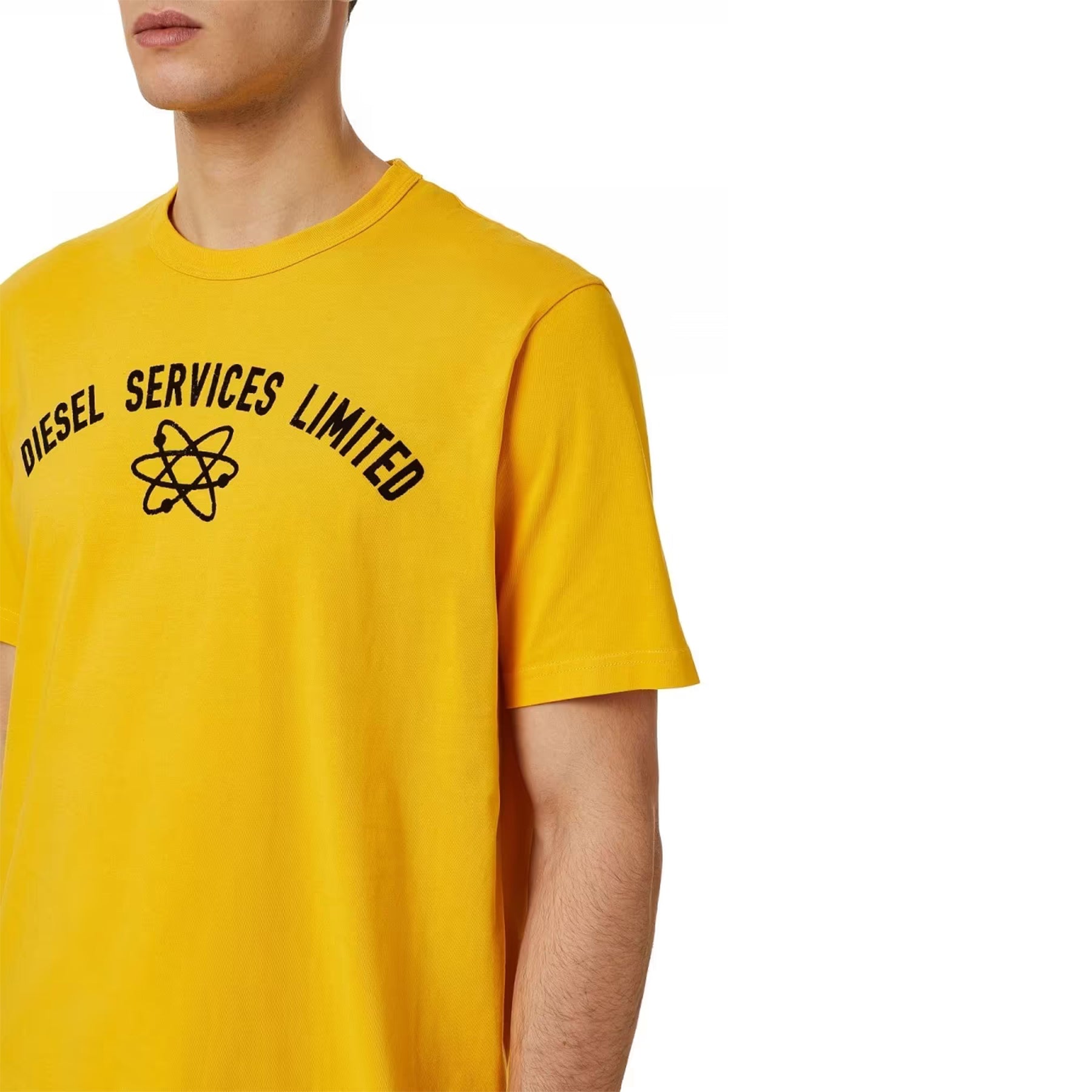 DIESEL T JUST C4 Mens T Shirts Crew Neck Short Sleeve Casual Summer Cotton Tee