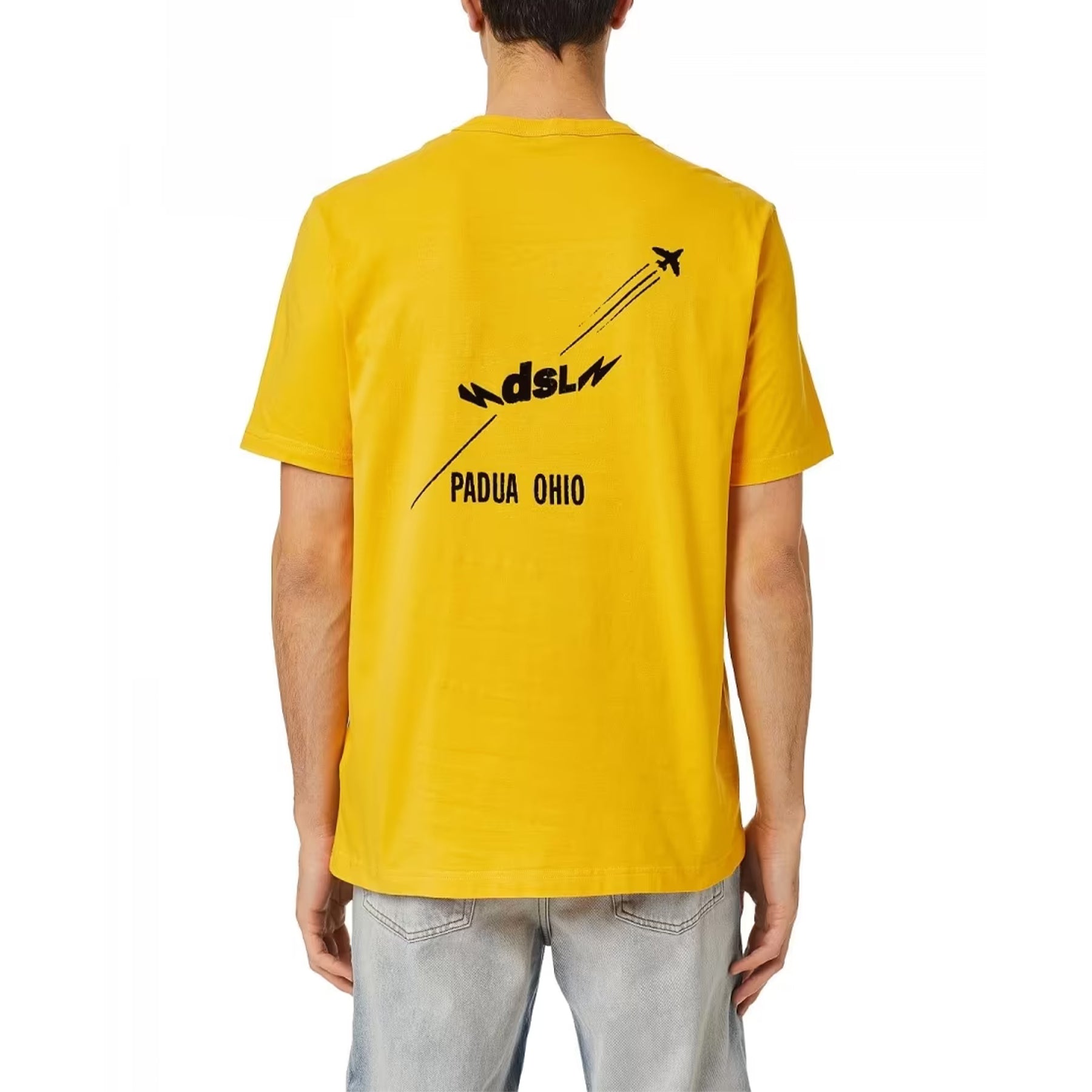 DIESEL T JUST C4 Mens T Shirts Crew Neck Short Sleeve Casual Summer Cotton Tee