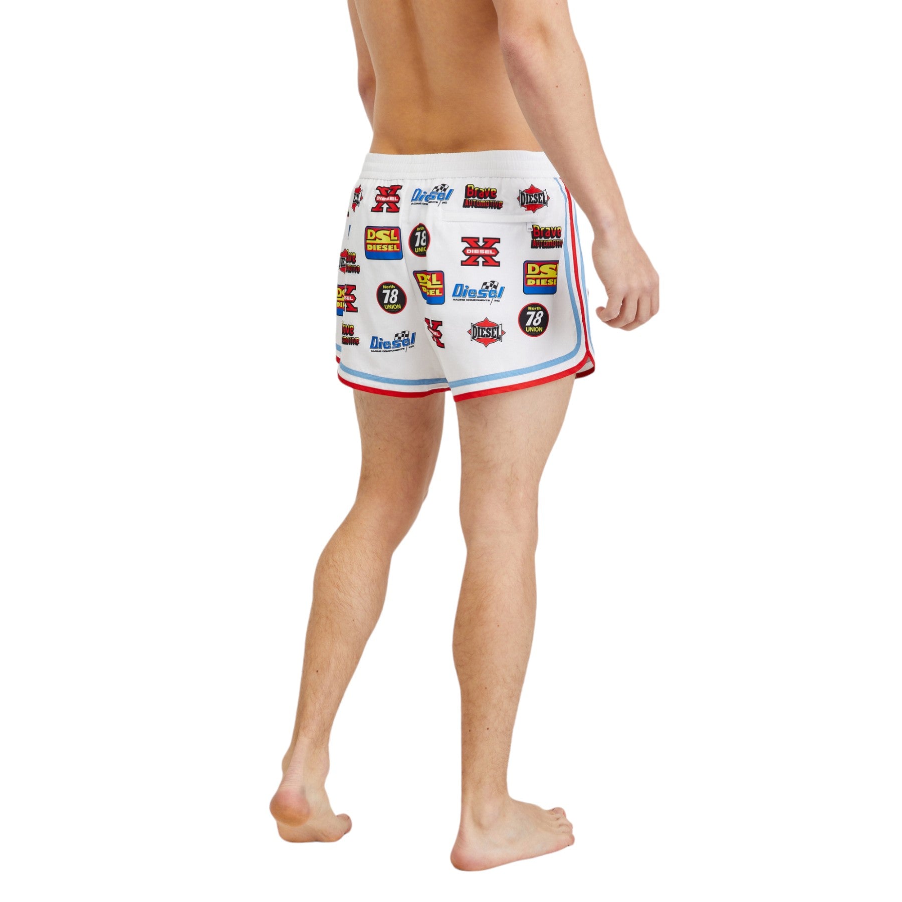 Diesel BMBX-Reef-30 Mens Swimming Shorts Quick Dry Summer Beach Wear Swim Shorts