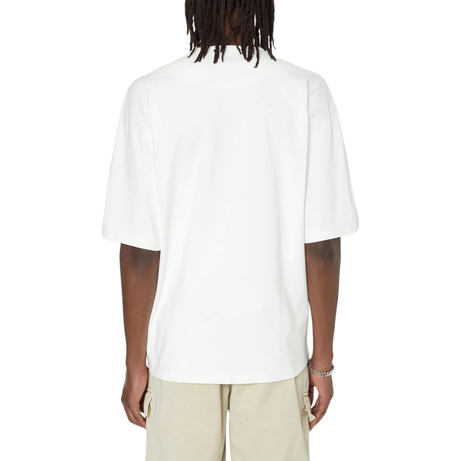 DIESEL T VOLKOVER Mens Oversized T Shirts Short Sleeve Casual Summer Cotton Tee