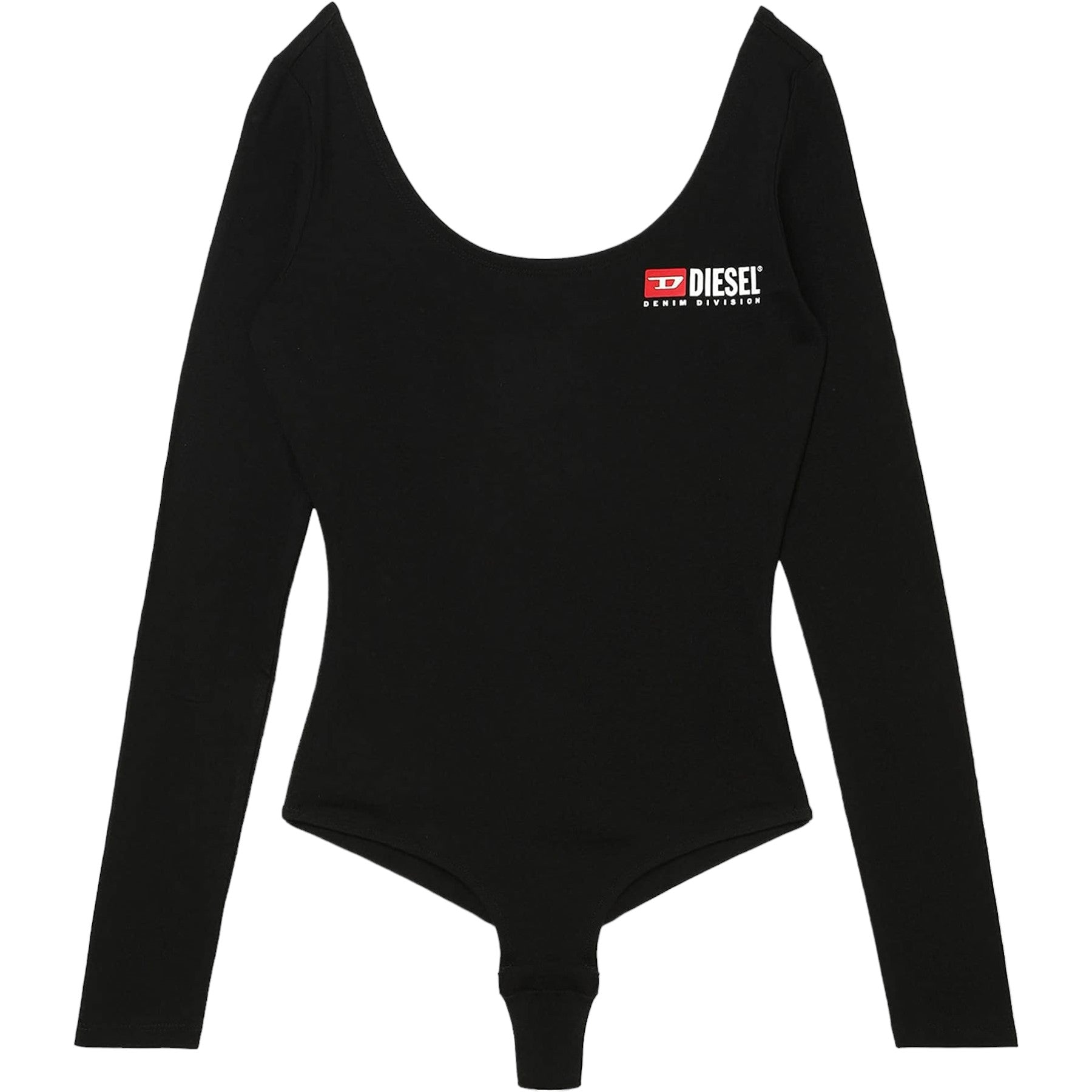 Diesel UFTK-BODY-LS-UW Womens Bodysuits Stretchable Cotton One Piece Swimsuits