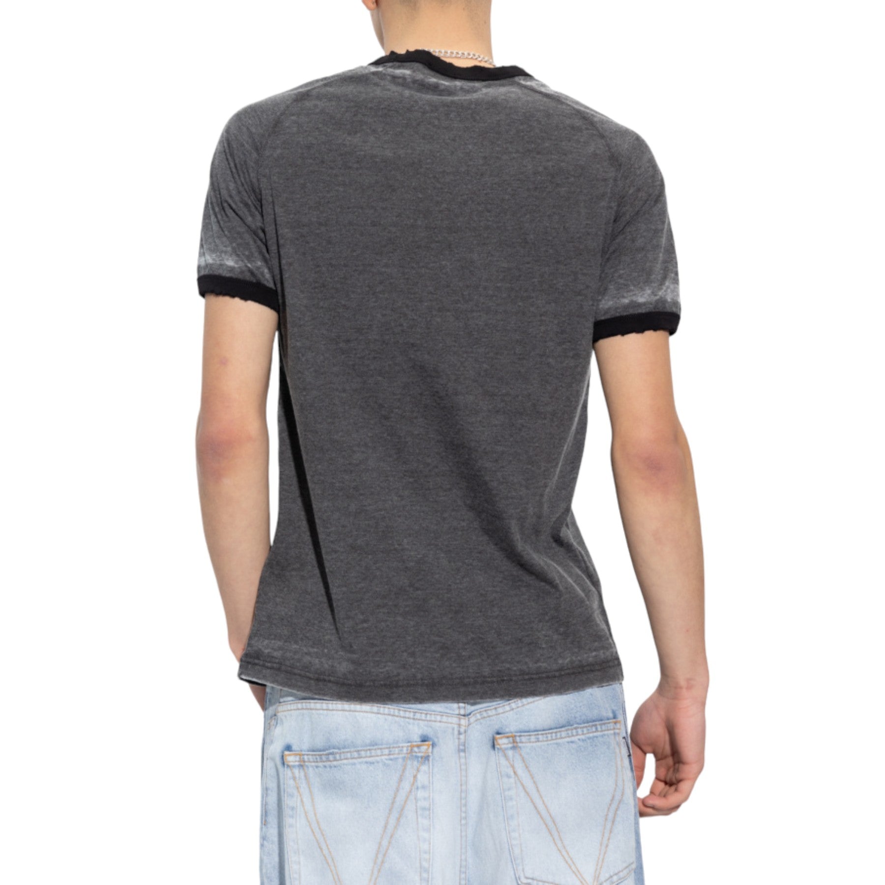 DIESEL T DIELAN Mens Short Sleeve T Shirt Casual Summer Crew Neck Cotton Tee 2XL