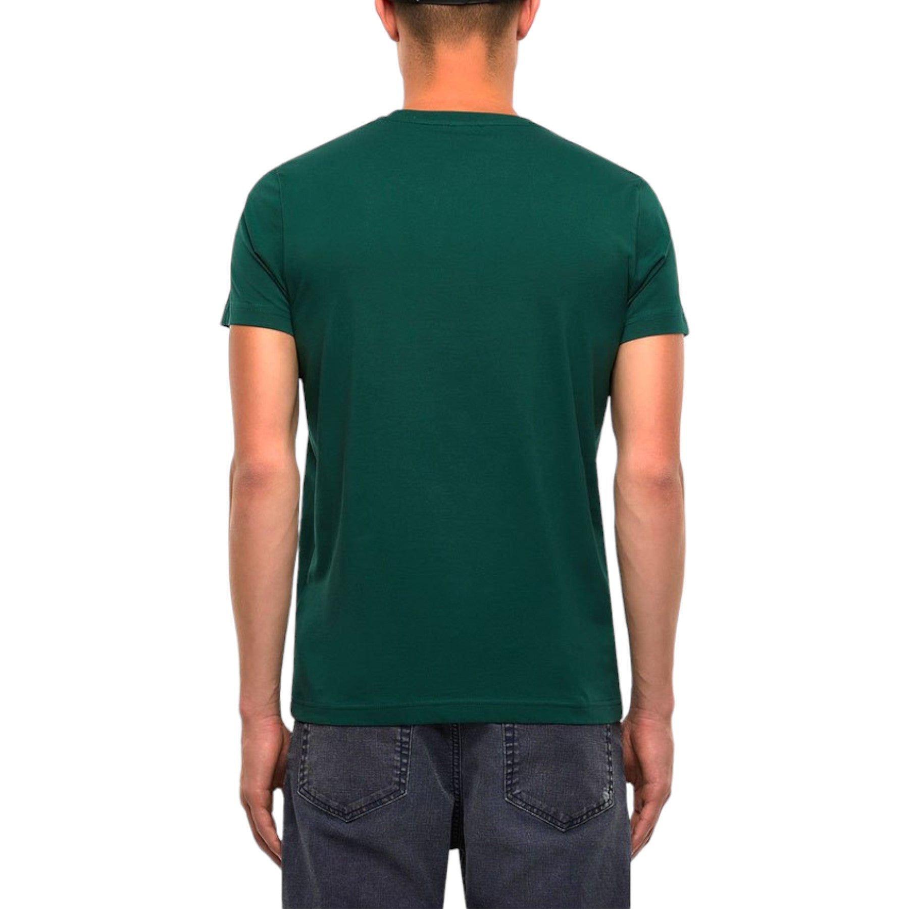 DIESEL T-DIEGOS-N22 Mens T Shirts Bicolour Logo Slim Fit Short Sleeve Summer Tee