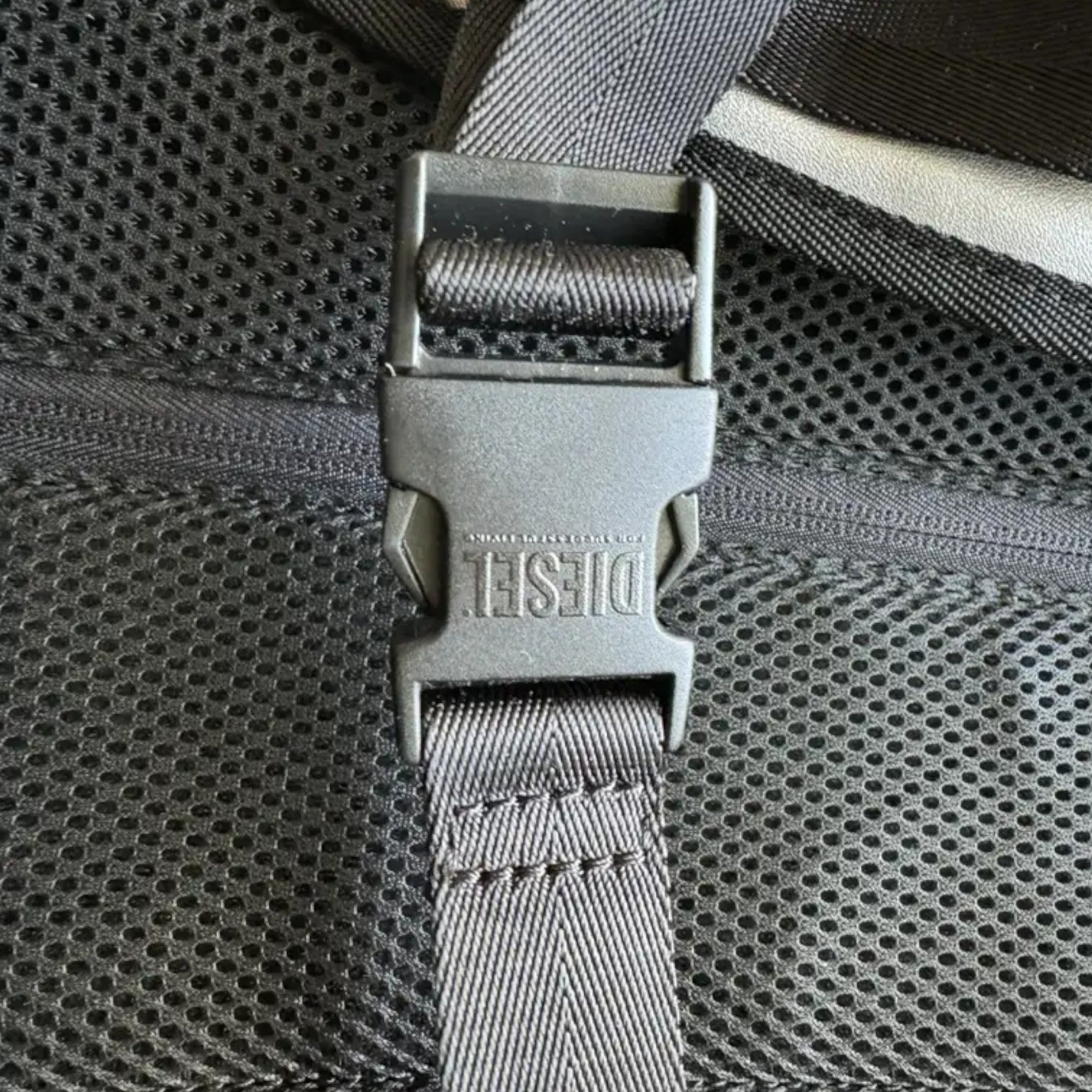 DIESEL 1DR-POD Mens Hardshell Backpack Travel Hiking Varsity Laptop Shoulder Bag