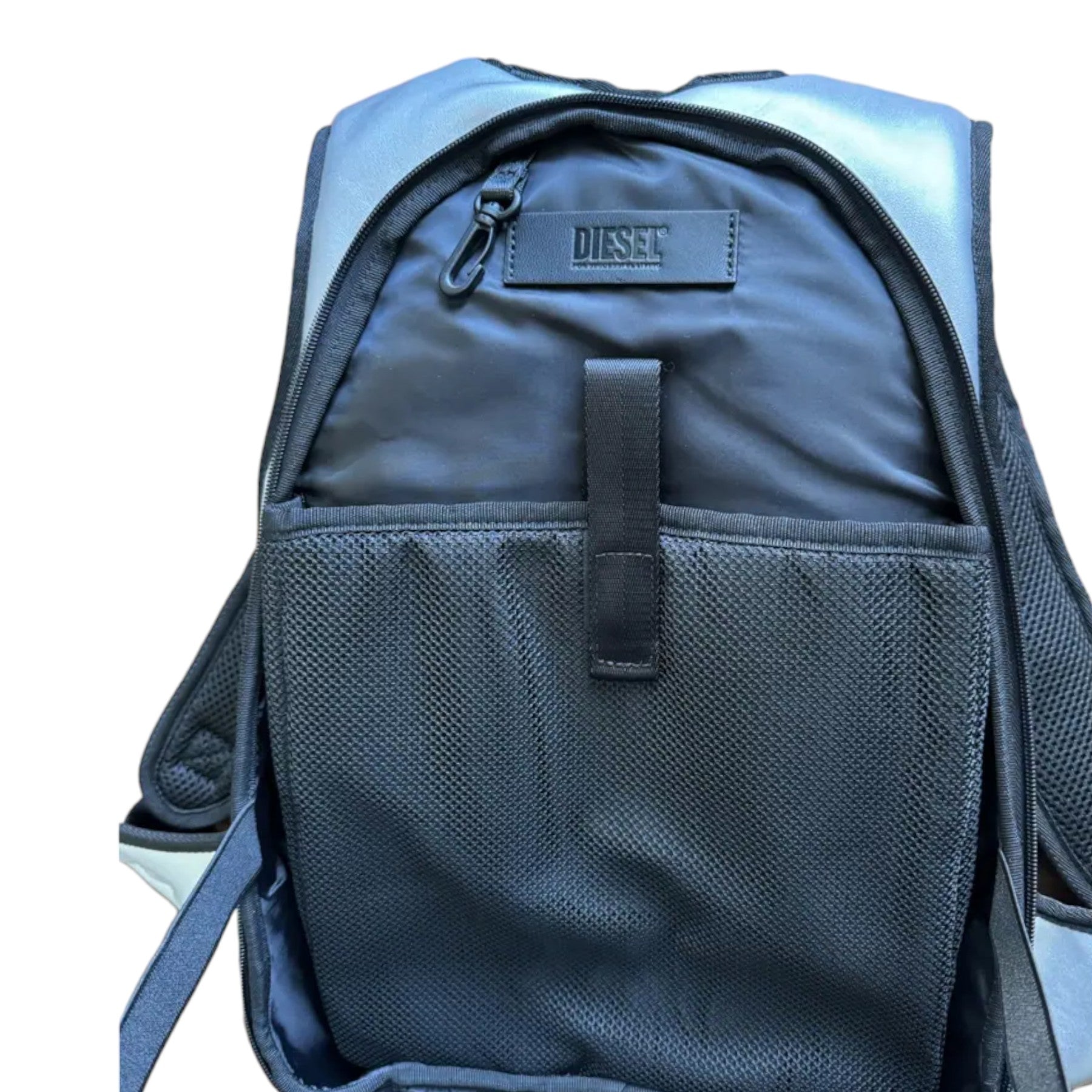 DIESEL 1DR-POD Mens Hardshell Backpack Travel Hiking Varsity Laptop Shoulder Bag