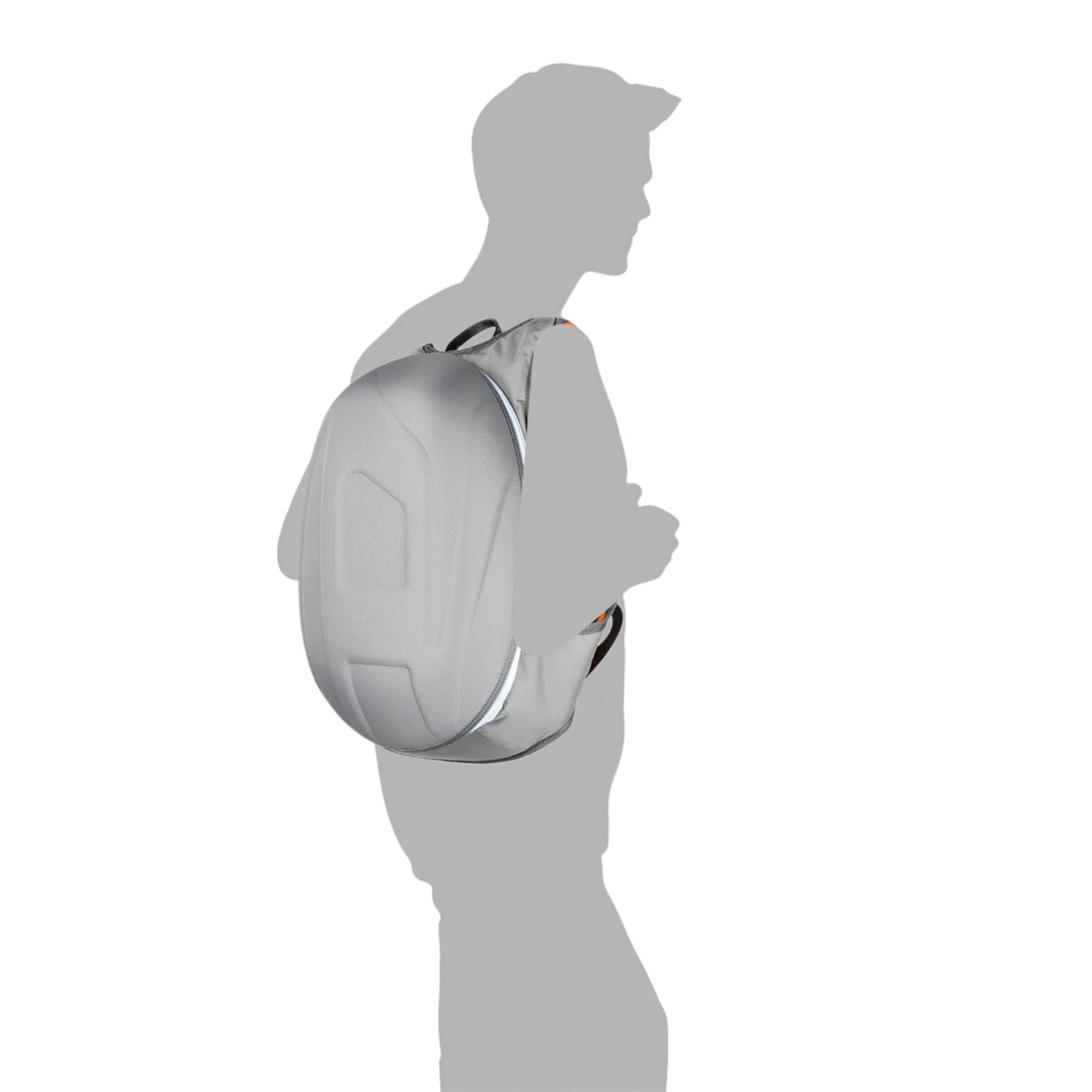 DIESEL 1DR-POD Mens Hardshell Backpack Travel Hiking Varsity Laptop Shoulder Bag