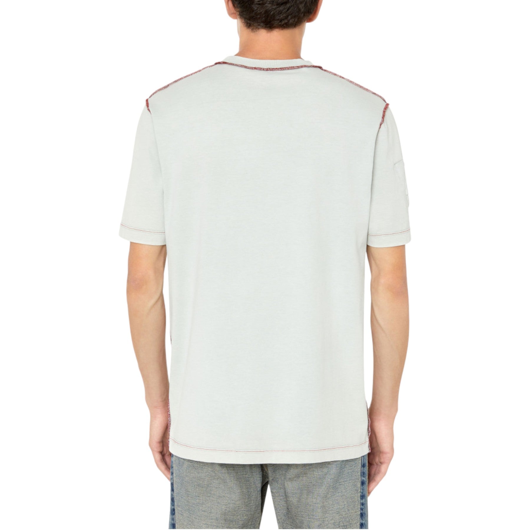 DIESEL T JUST LOCK Mens T Shirts Straight Cut Short Sleeve Summer Cotton Tee New