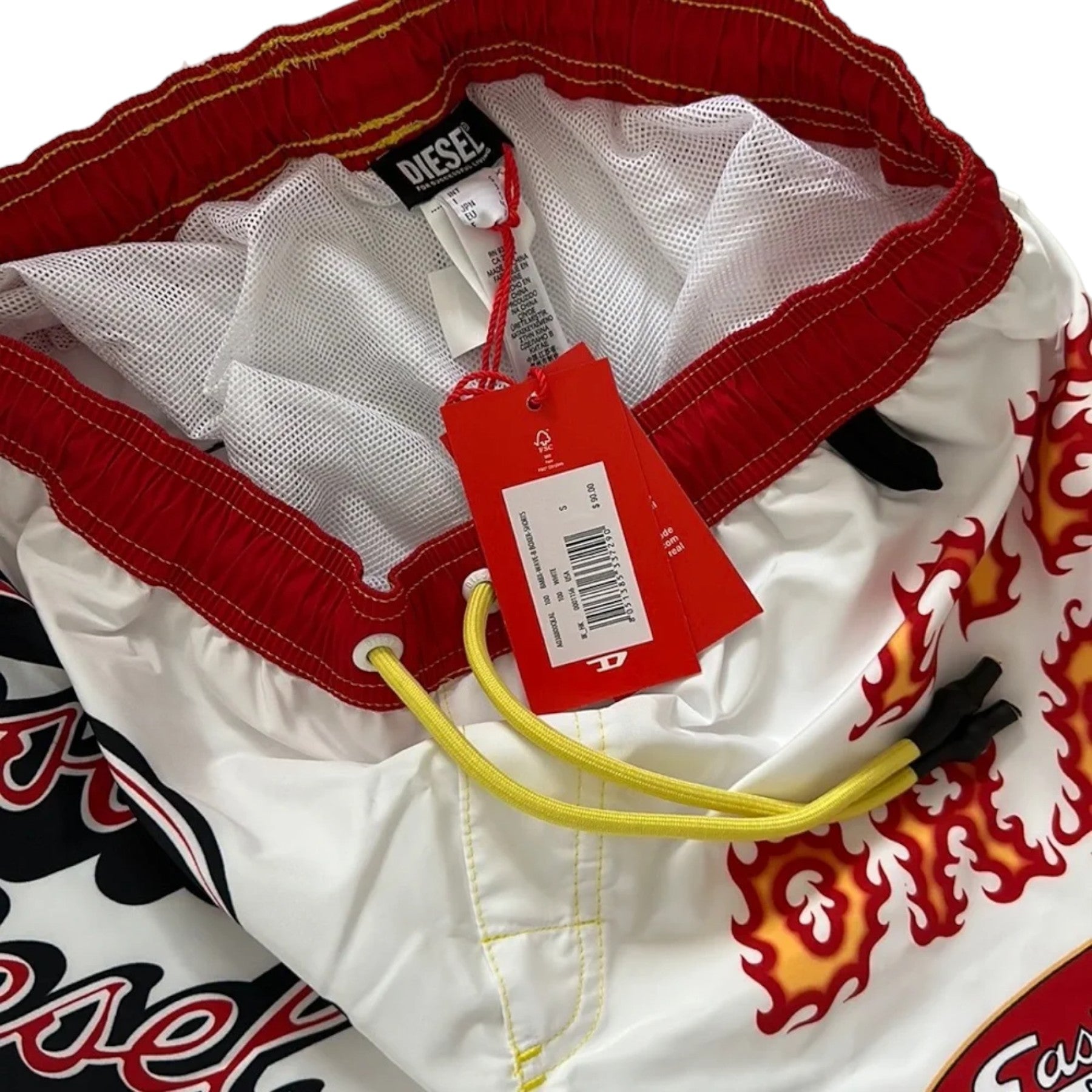 Diesel BMBX-Wave-B Mens Swim Shorts Quick Dry Summer Beach Wear Swim board Short