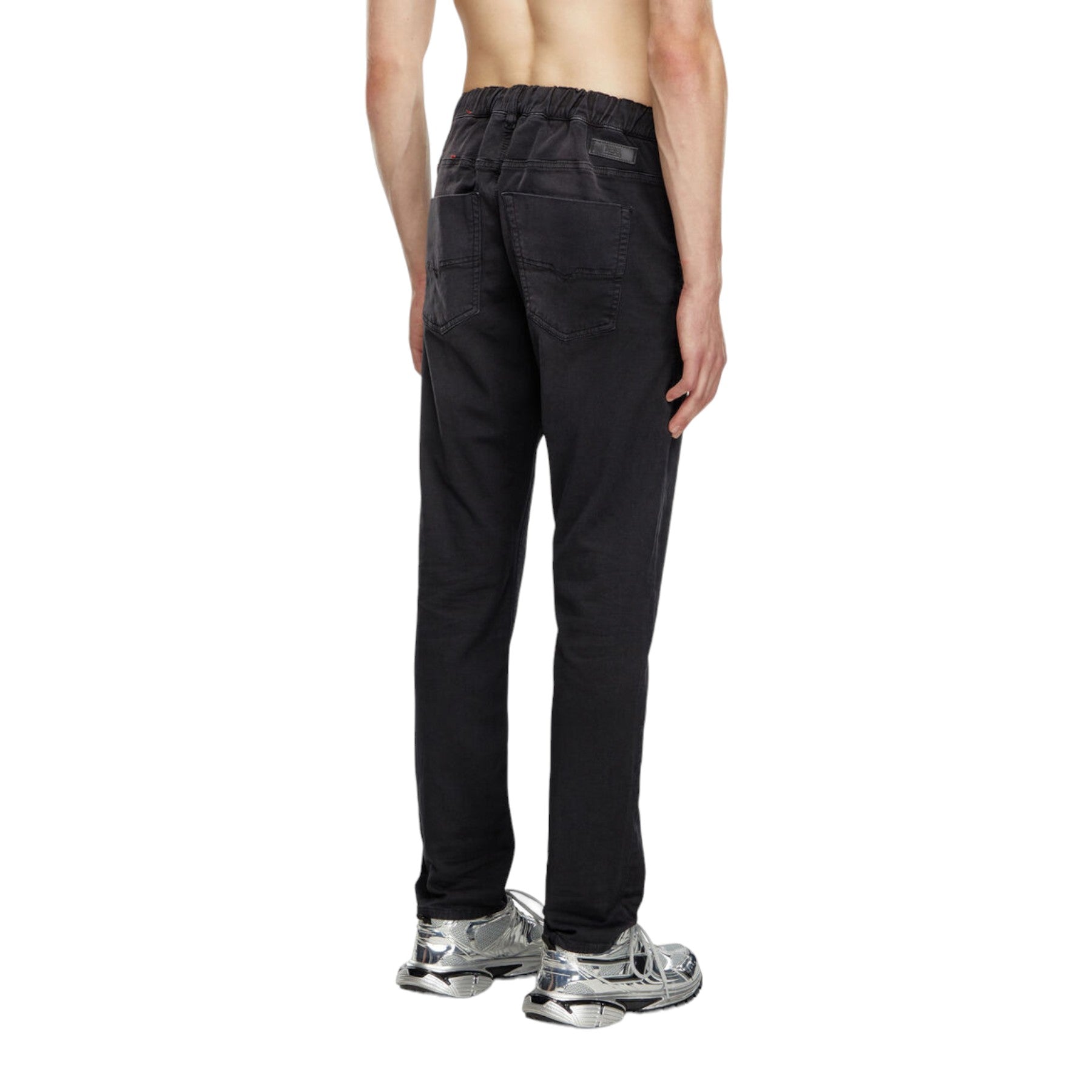 DIESEL D-KR00LEY-NE-SWEAT Mens Denim Jeans Slim Fit Tapered Leg Casual Jogg Pant