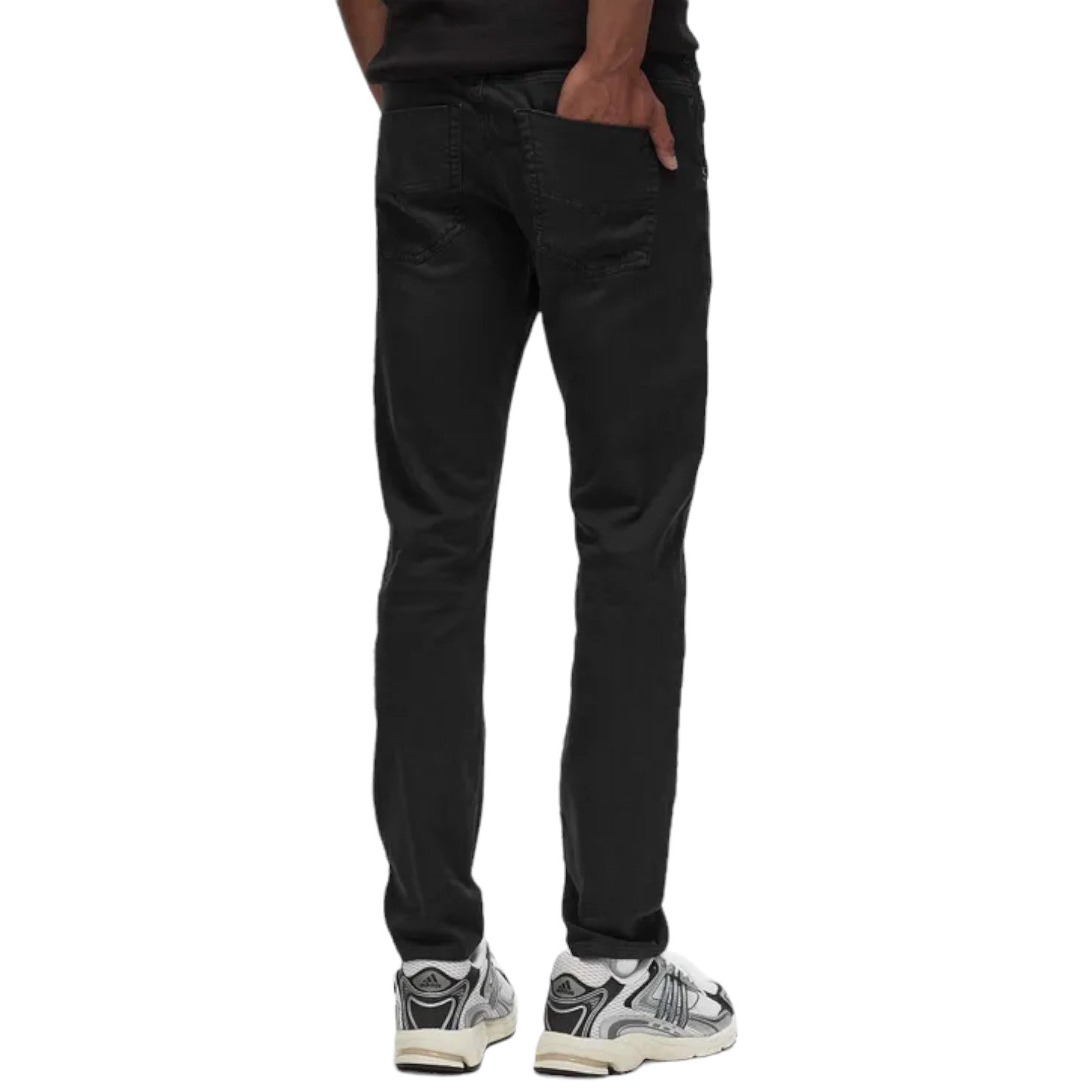 DIESEL D-KR00LEY-NE-SWEAT Mens Denim Jeans Slim Fit Tapered Leg Casual Jogg Pant