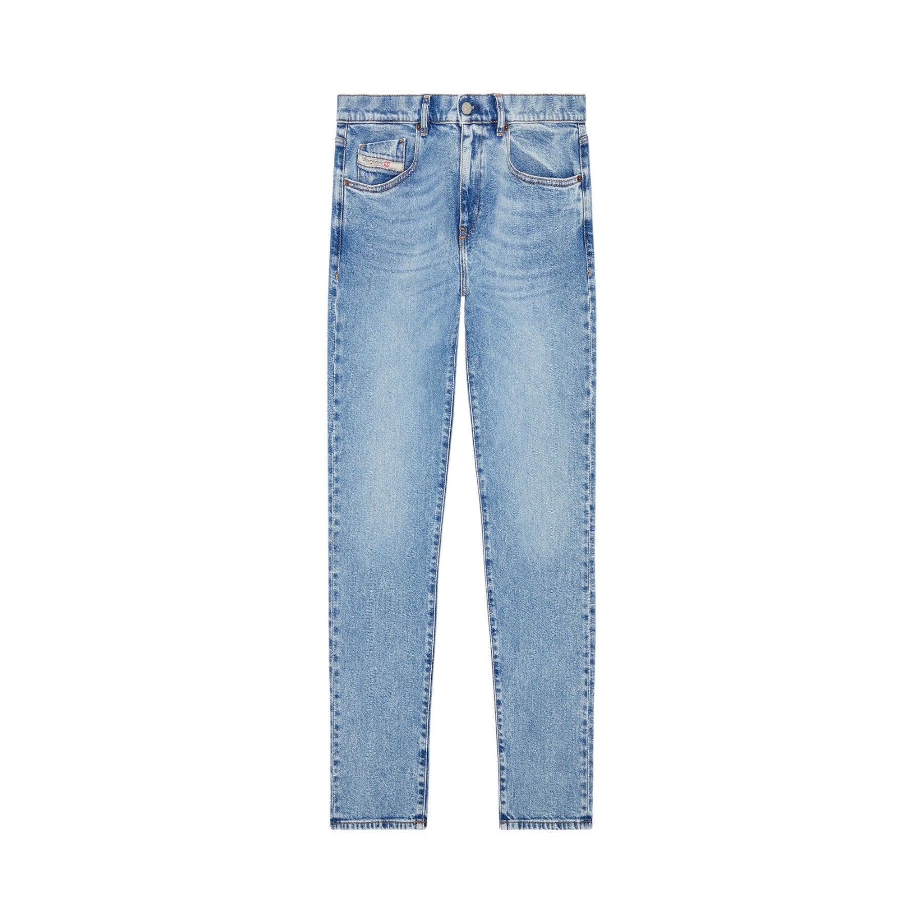 DIESEL 2019 D-STRUKT 09B92 Mens Denim Jeans Slim Fit Tapered Stretch Cotton Pant