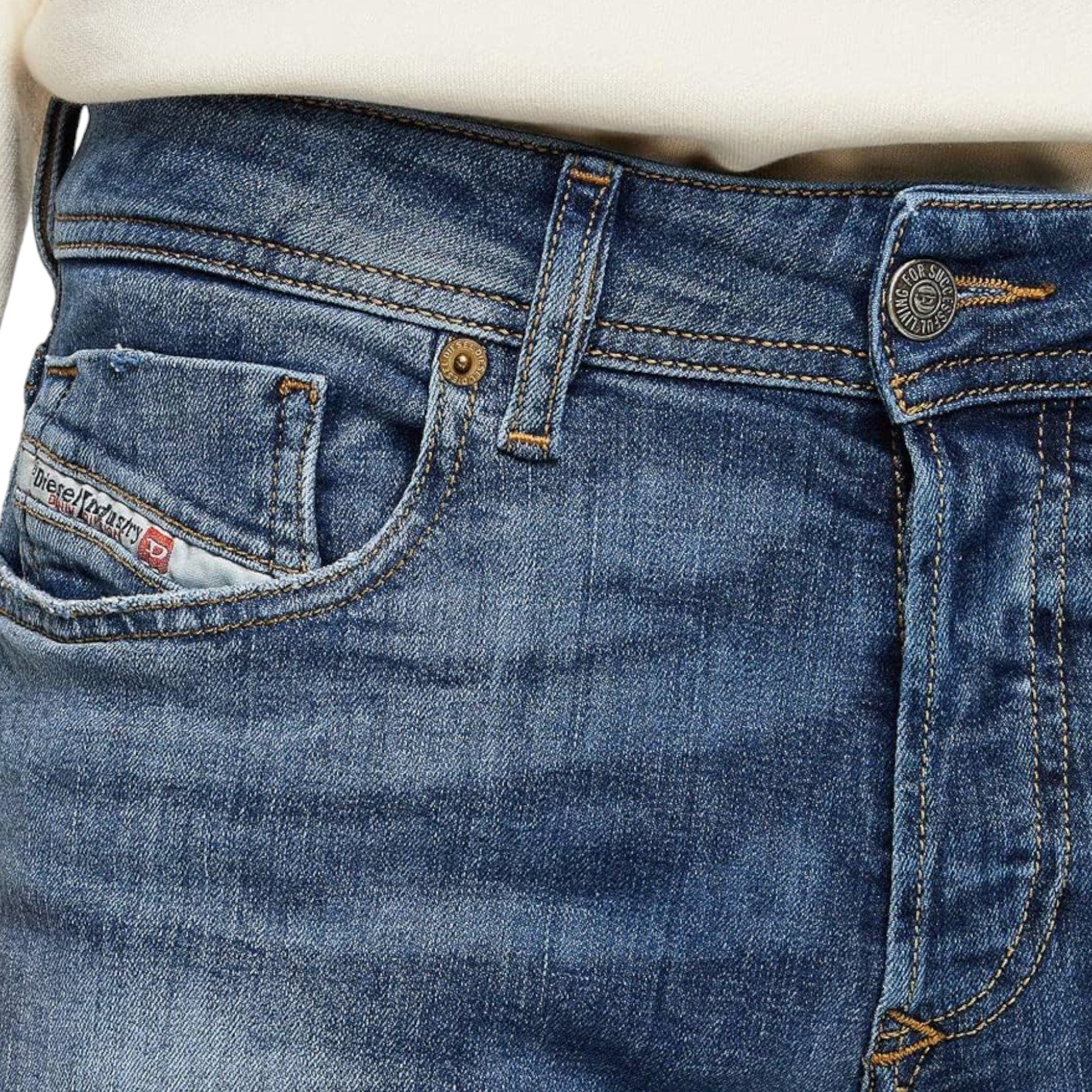 DIESEL SLEENKER 009PK Mens Denim Jeans Slim Fit Skinny Leg Stretch Cotton Pants