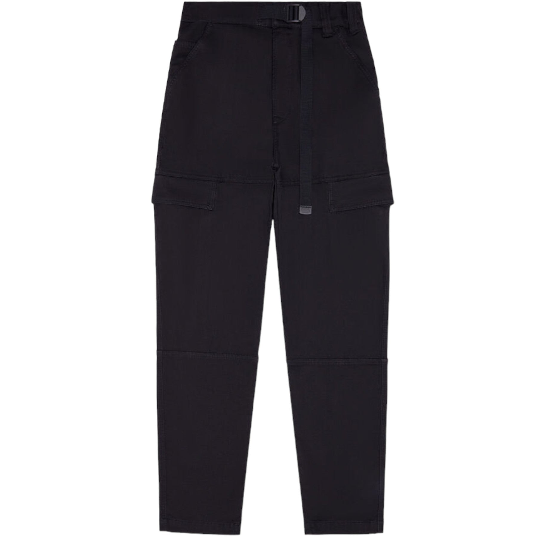 DIESEL D KROOLEY  Mens Cargo Jeans Straight Leg Sweat Jogg Jeans Black Trousers