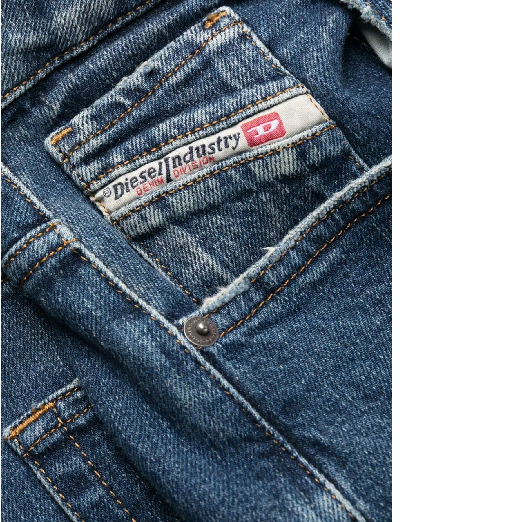 DIESEL 1999 Womens Denim Jeans Loose Fit Mid Waist Stretch Pants Cotton Trouser