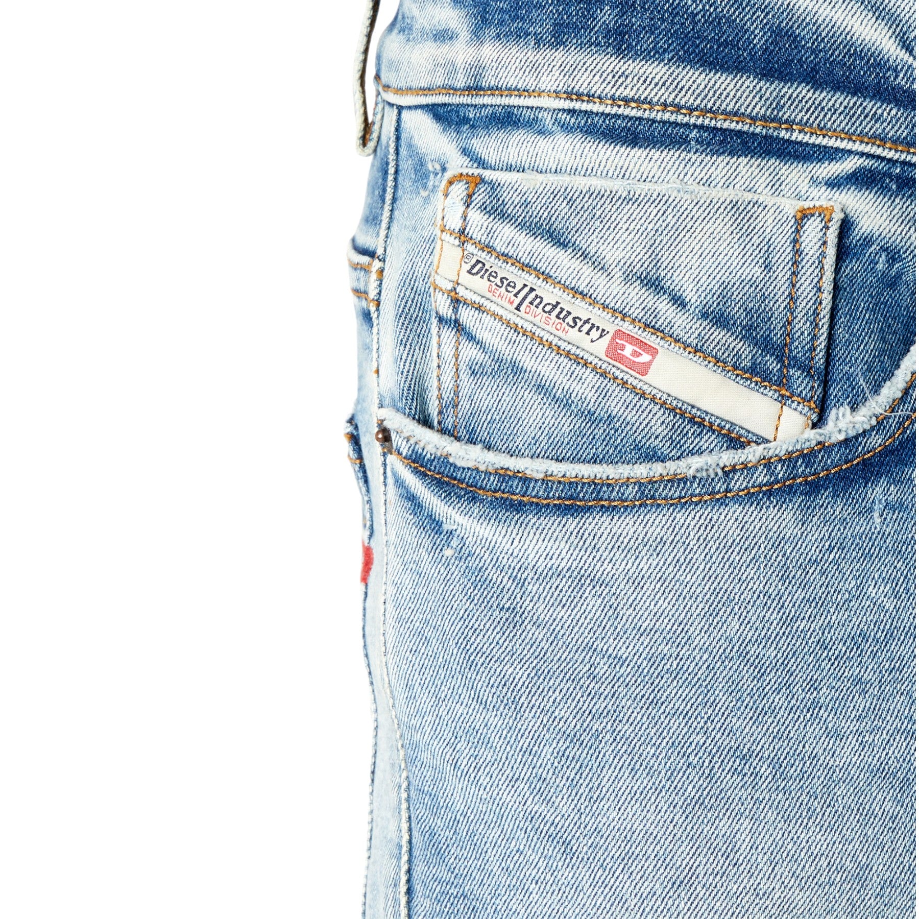 DIESEL 2005 D-FINING 09E86 Mens Denim Jeans Regular Fit Mid Waist Tapered Style