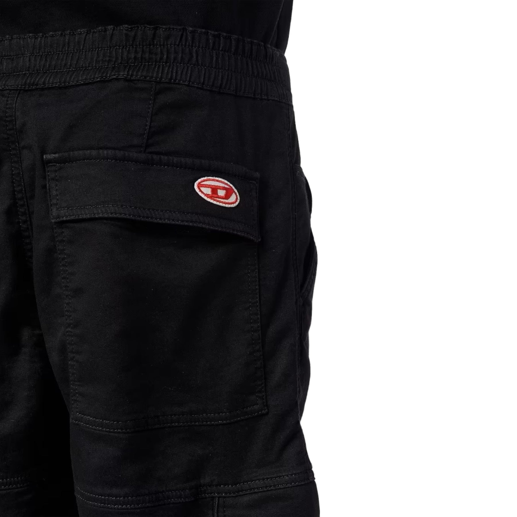 DIESEL D-Krooley 069ZG Mens Cargo Trousers Regular Fit Tapered Cotton Work Pants