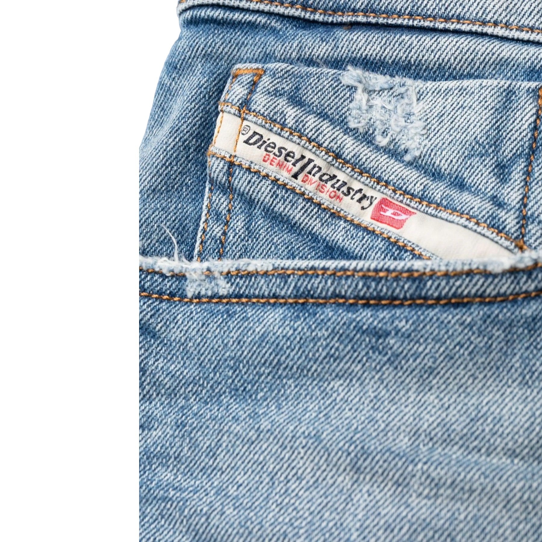 DIESEL 2005 D-FINING 09E85 Mens Denim Jeans Regular Fit Tapered Mid Waist Jeans